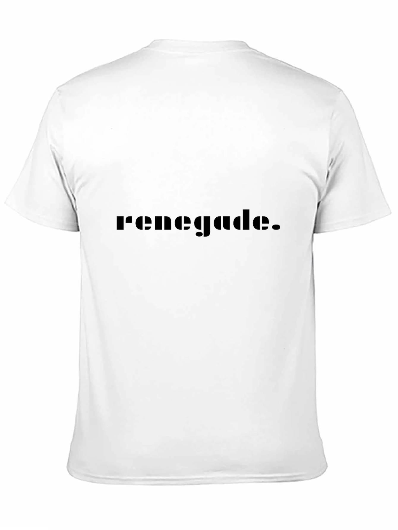 Renegade Graphic Black Tee - Modern Style