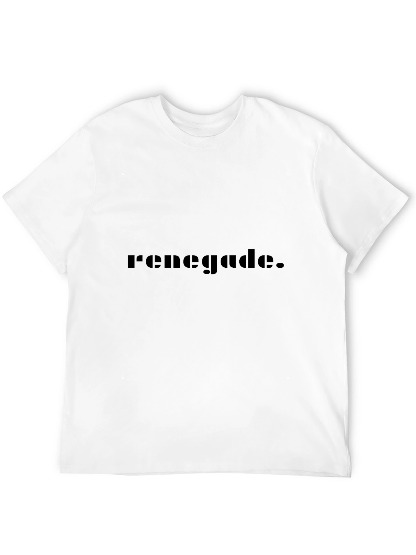 Renegade Graphic Black Tee - Modern Style