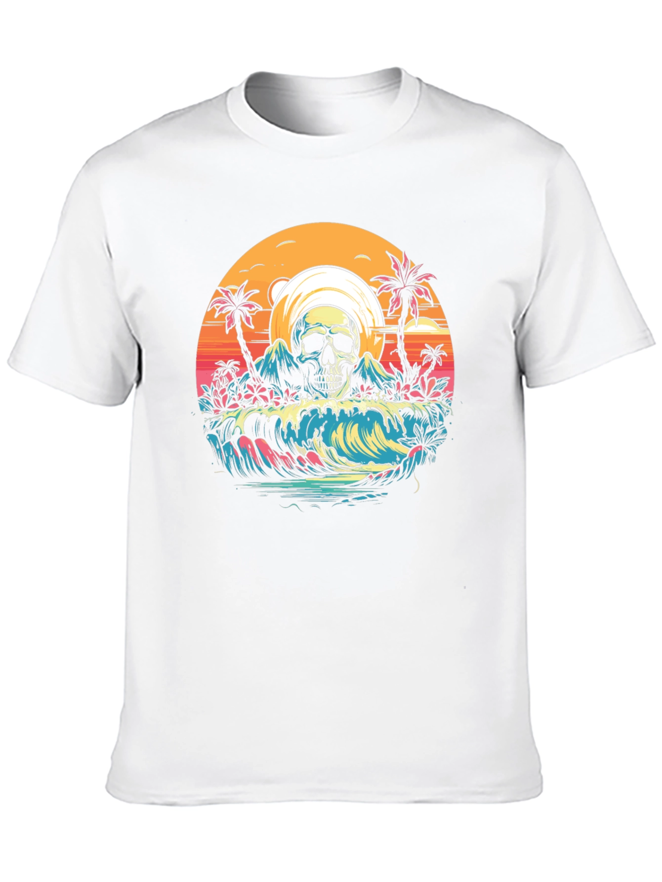 Skull Island Sunset Graphic Tee