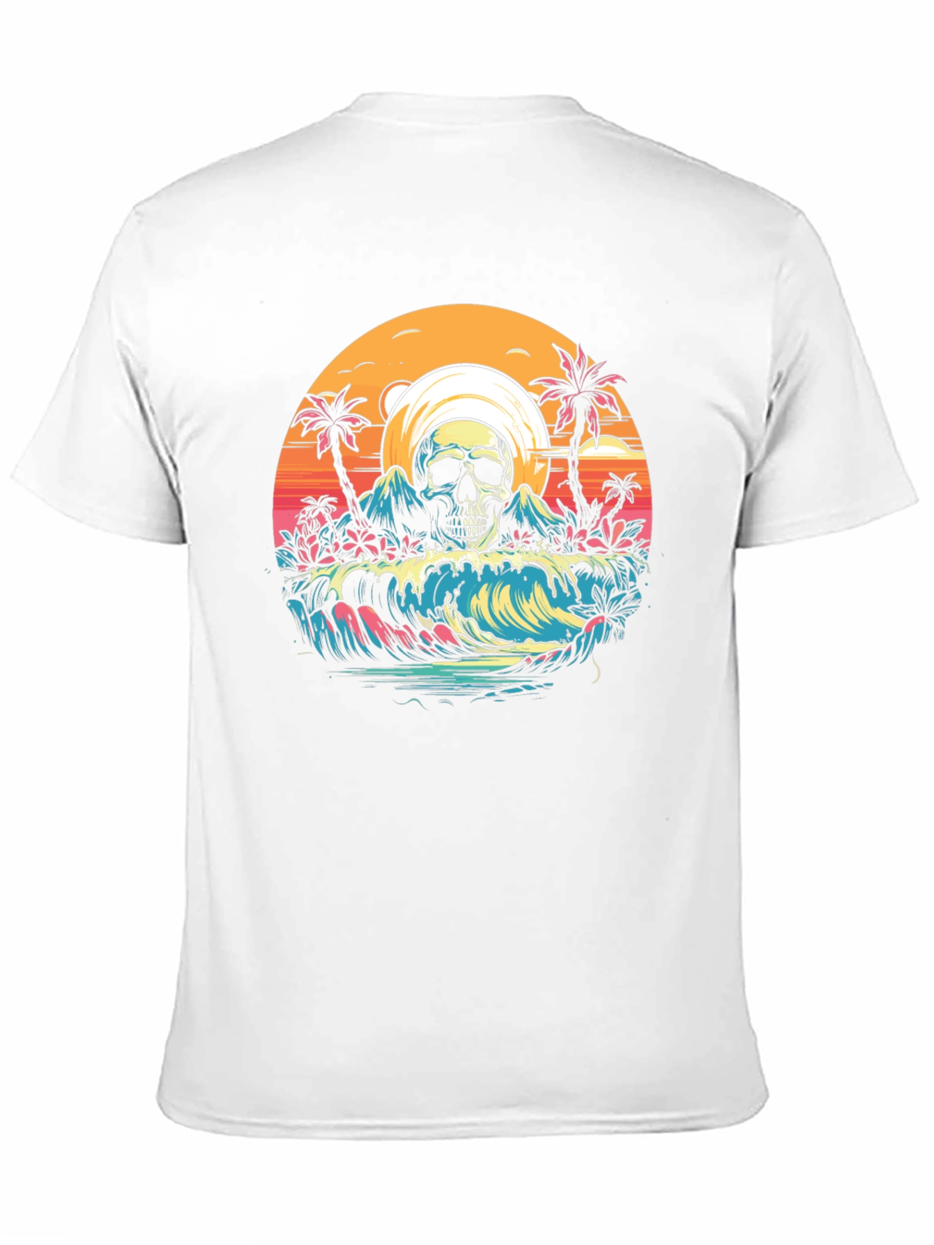 Skull Island Sunset Graphic Tee