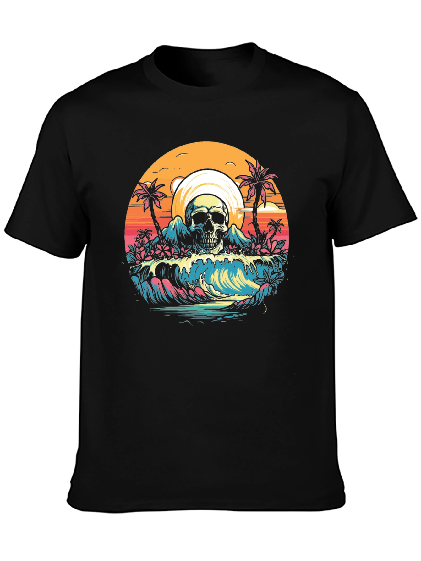 Skull Island Sunset Graphic Tee