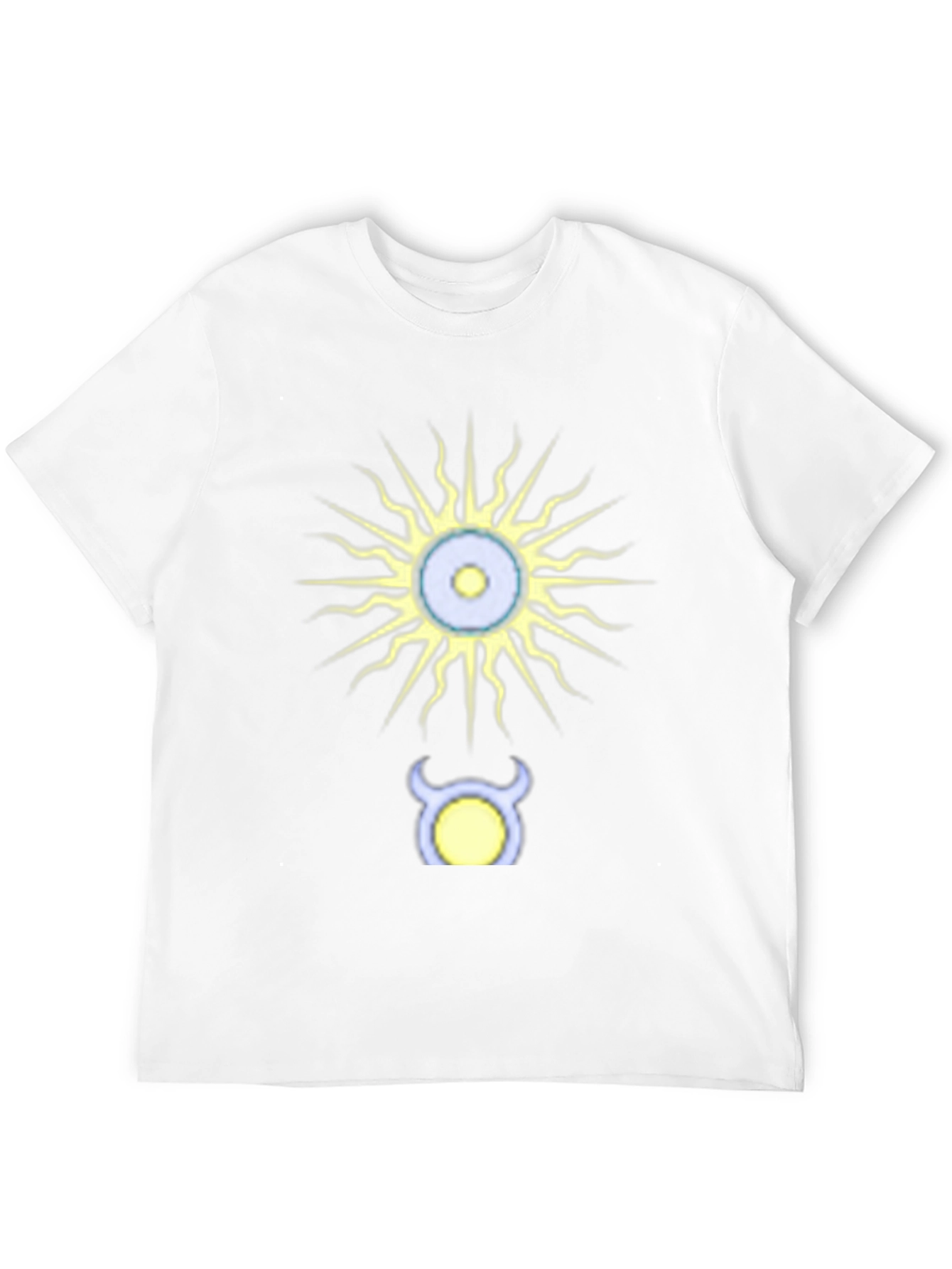 Taurus Zodiac Black T-Shirt - Sun & Bull Design