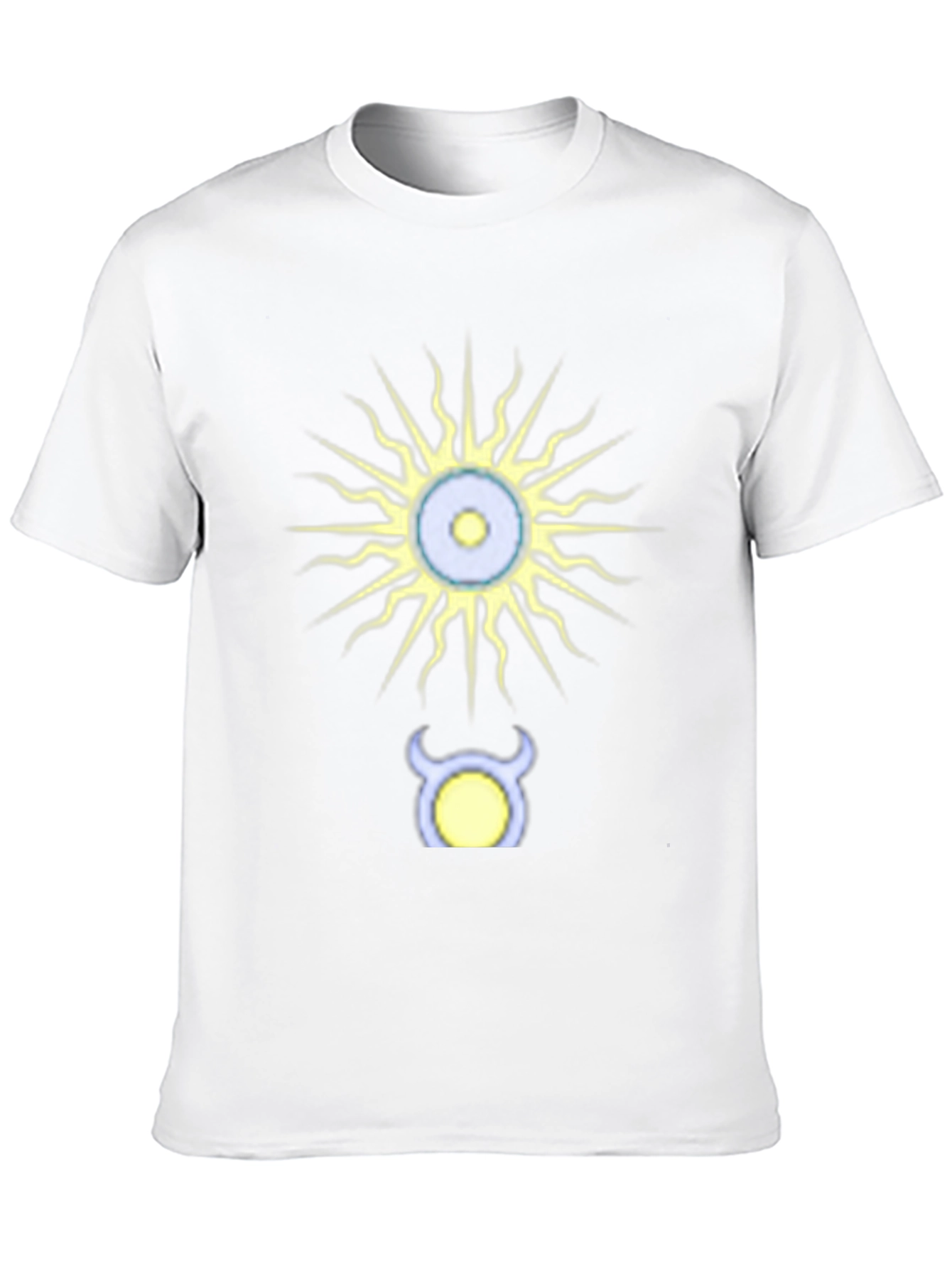 Taurus Zodiac Black T-Shirt - Sun & Bull Design