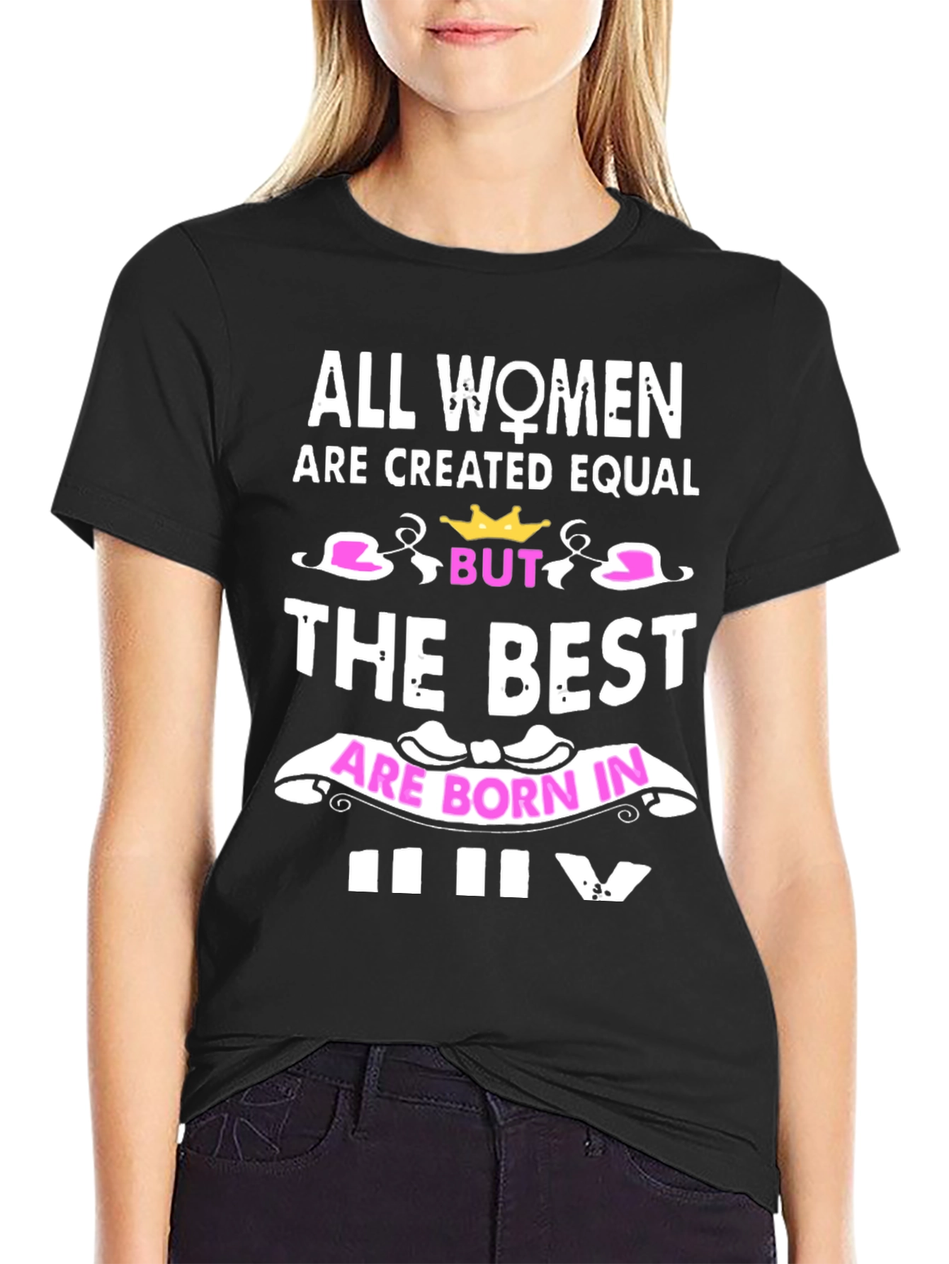 Women Born In July Graphic Tee
