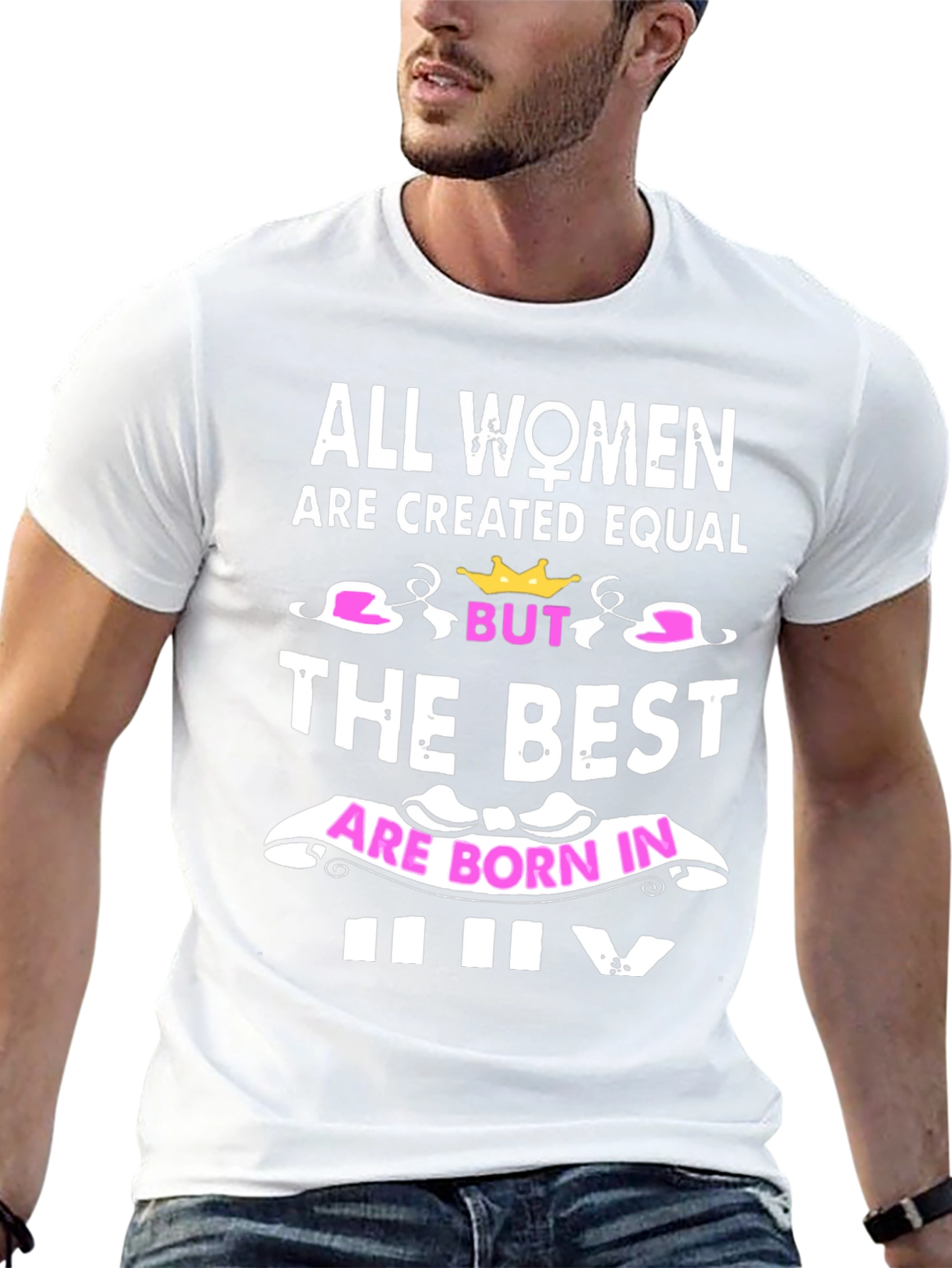 Women Born In July Graphic Tee