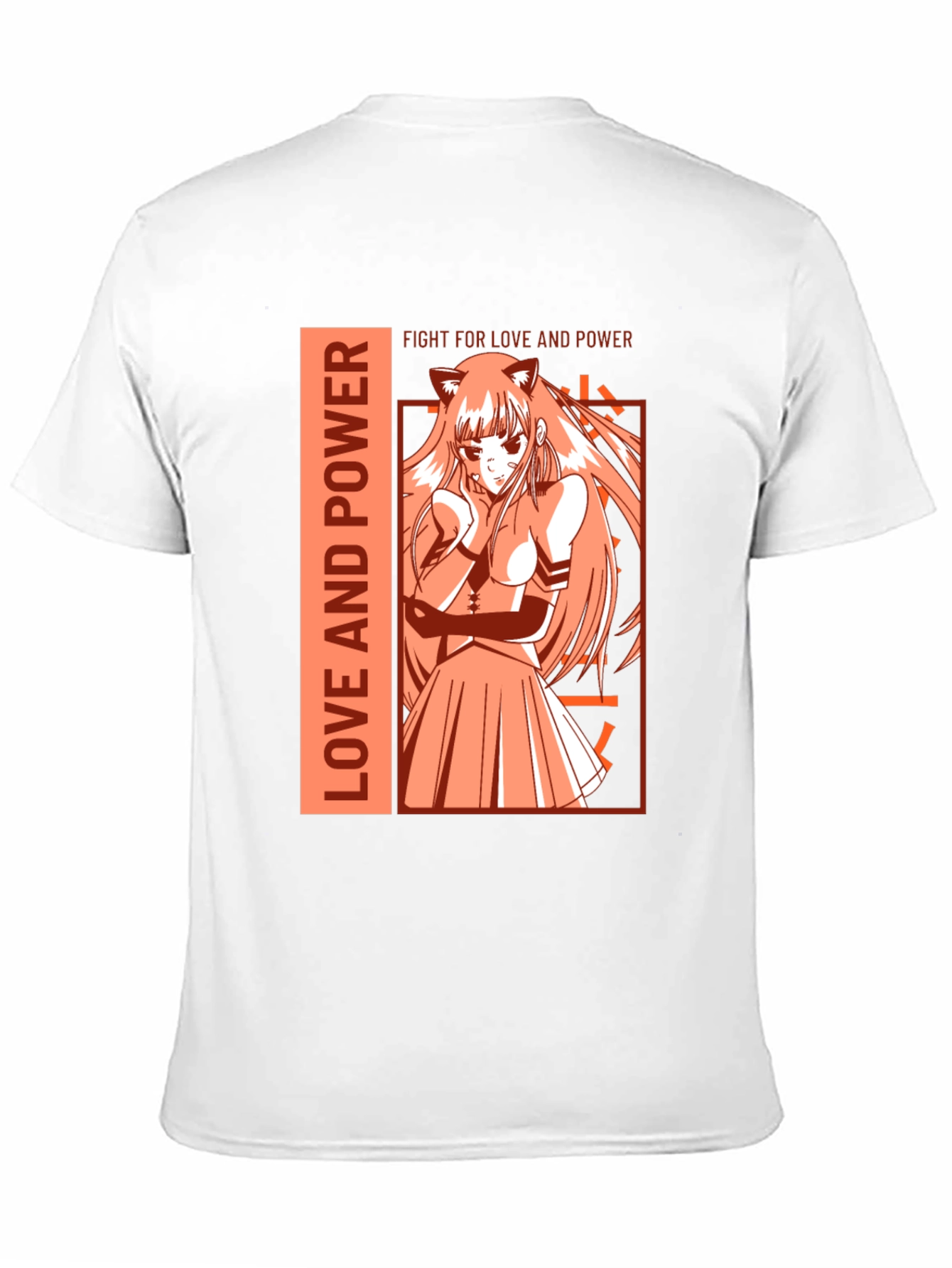 Anime Style Love & Power T-Shirt