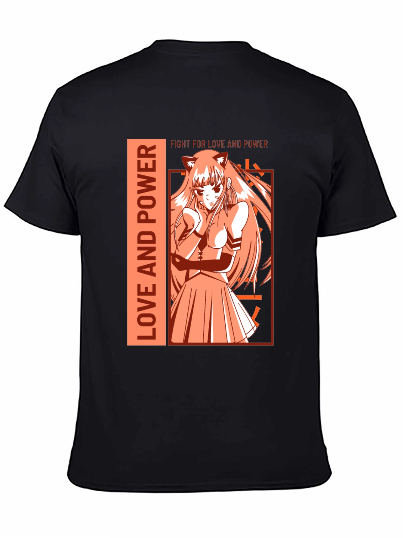 Anime Style Love & Power T-Shirt