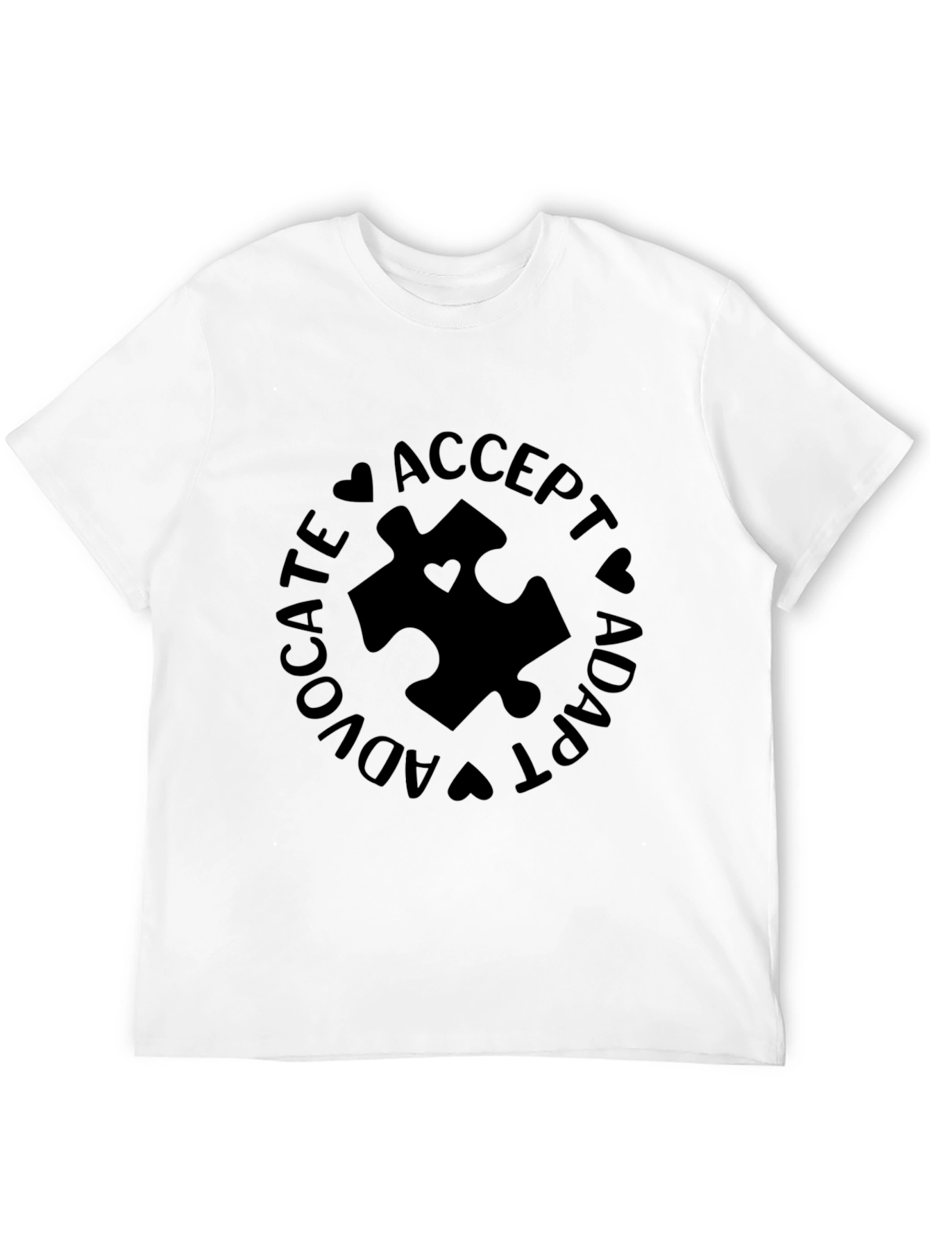 Autism Awareness Tee - Advocate Accept Adapt