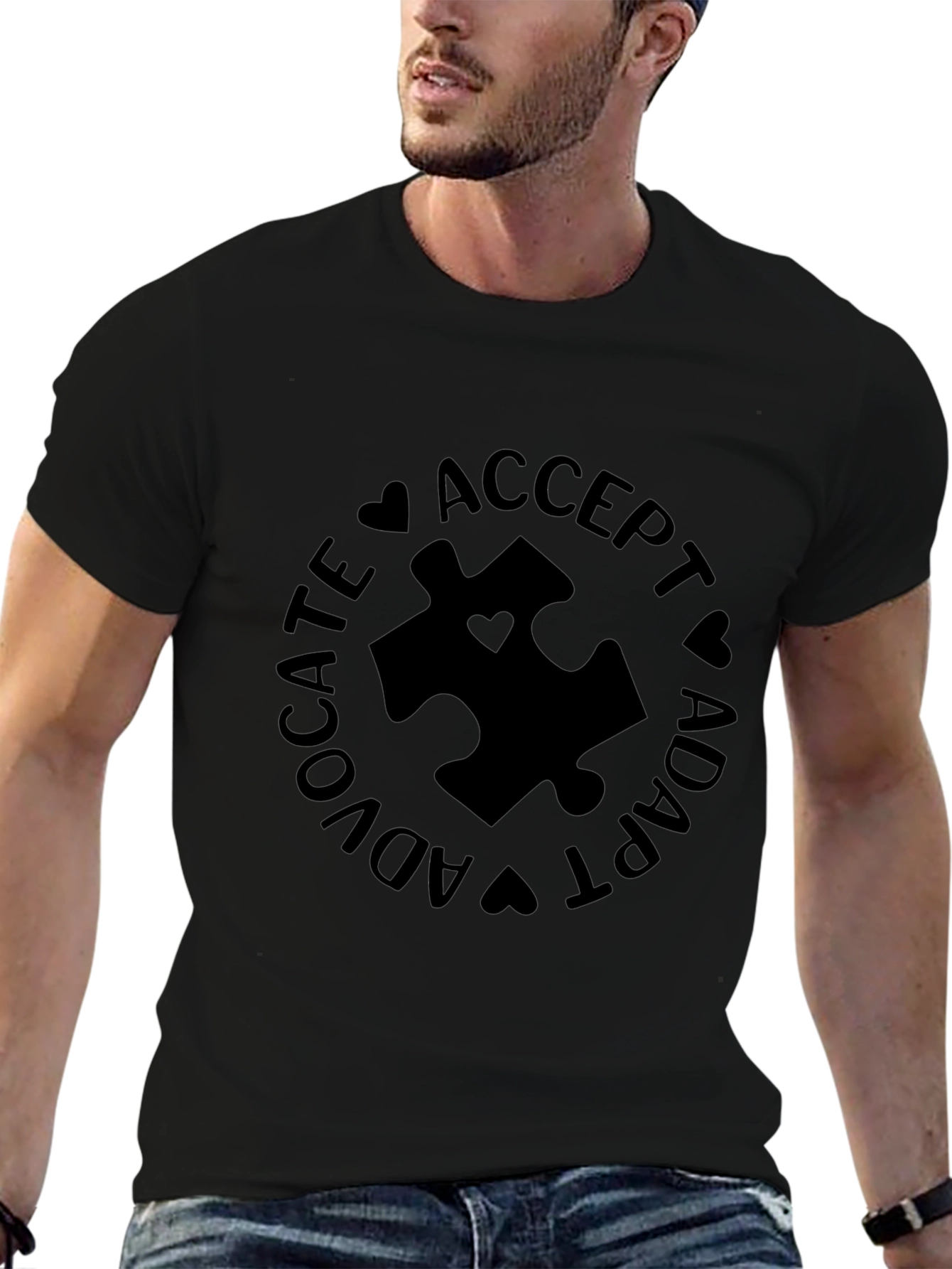 Autism Awareness Tee - Advocate Accept Adapt