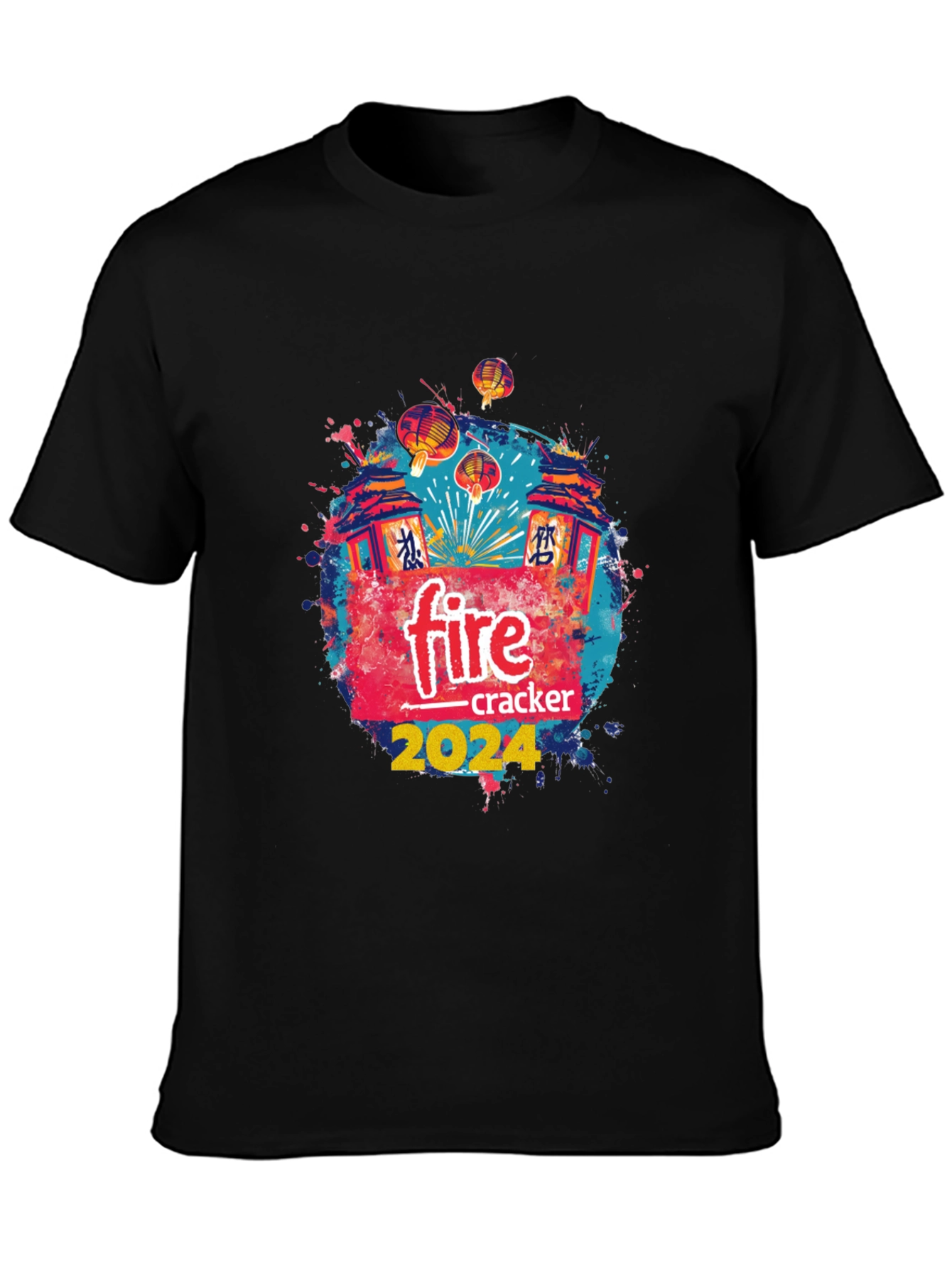 Firecracker 2024 Graphic T-Shirt