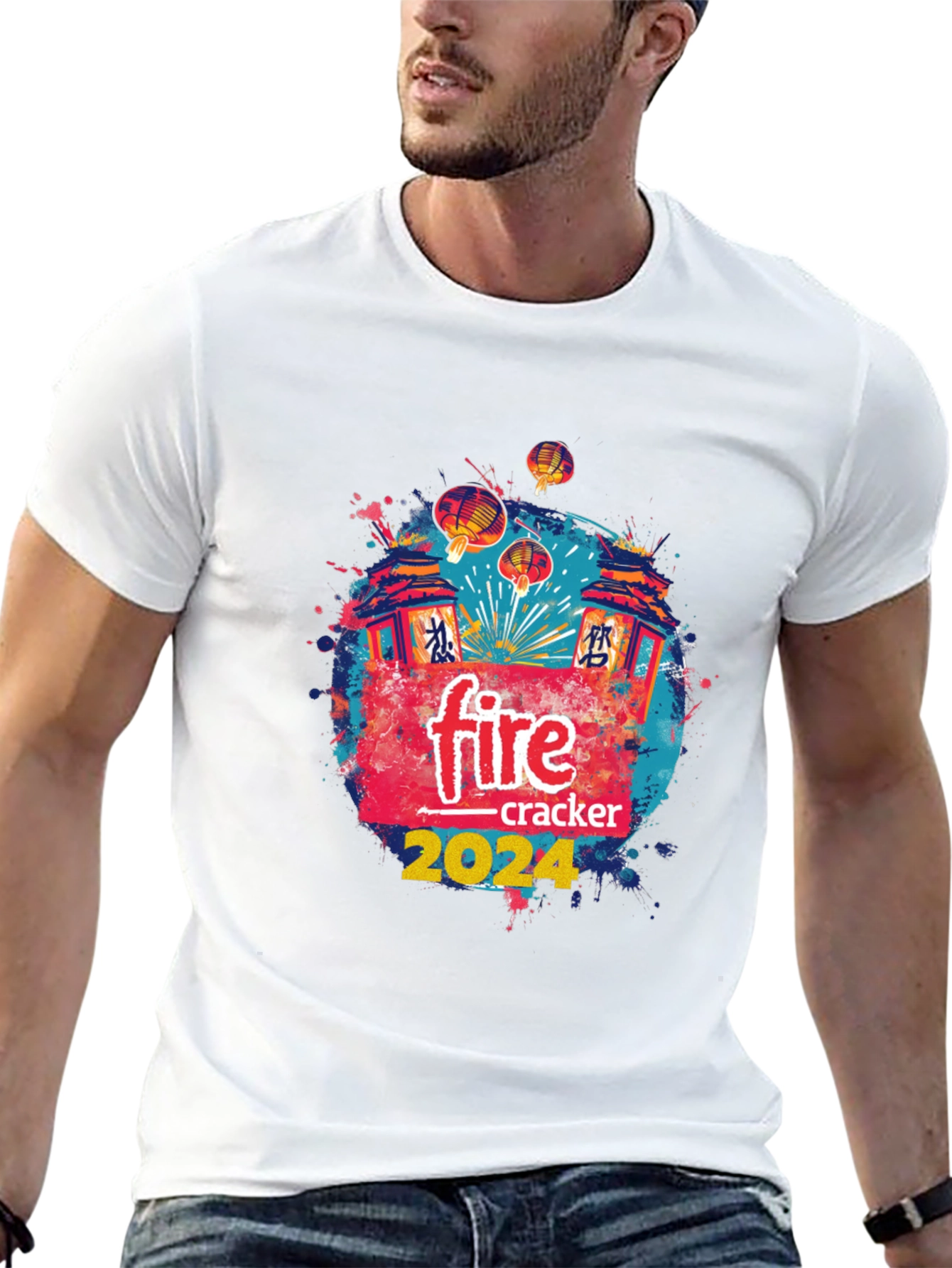 Firecracker 2024 Graphic T-Shirt