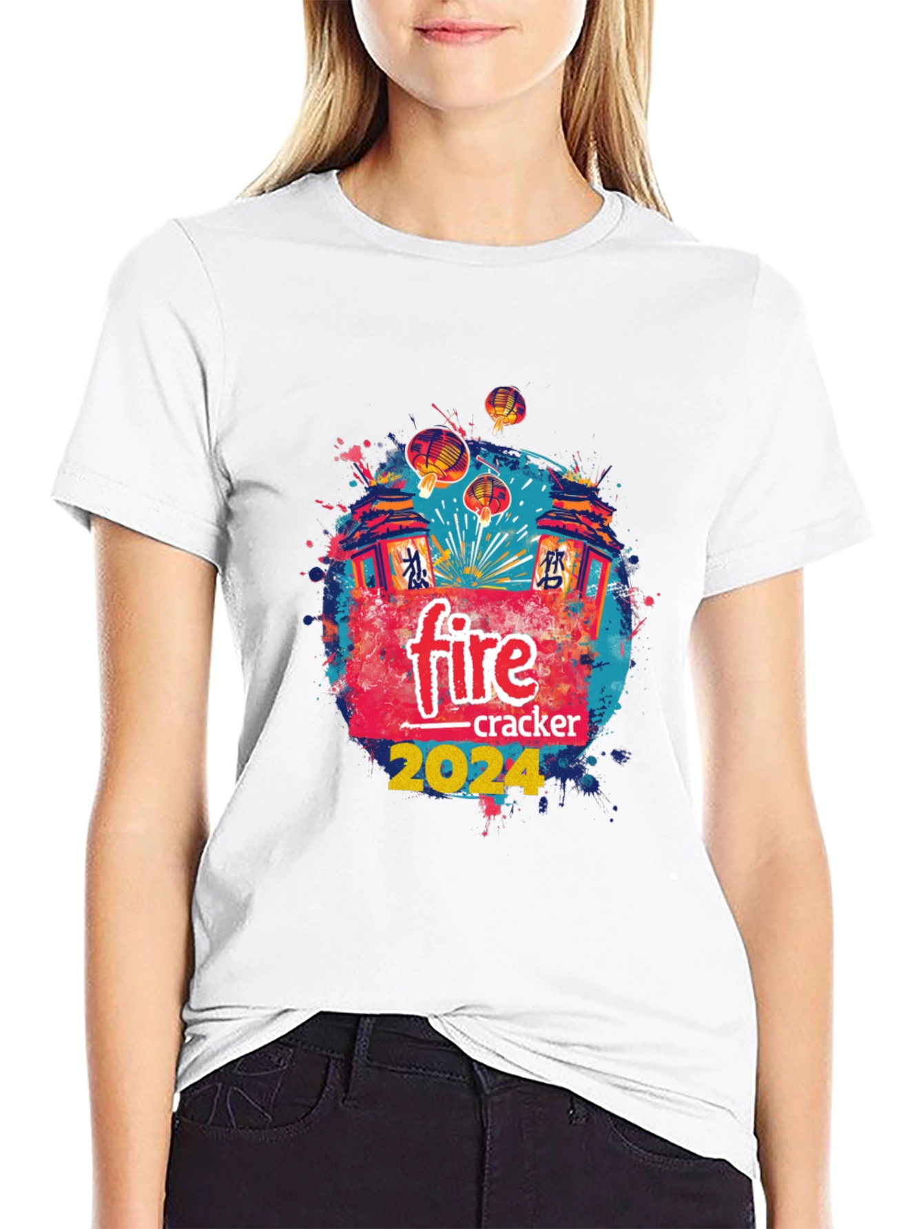 Firecracker 2024 Graphic T-Shirt