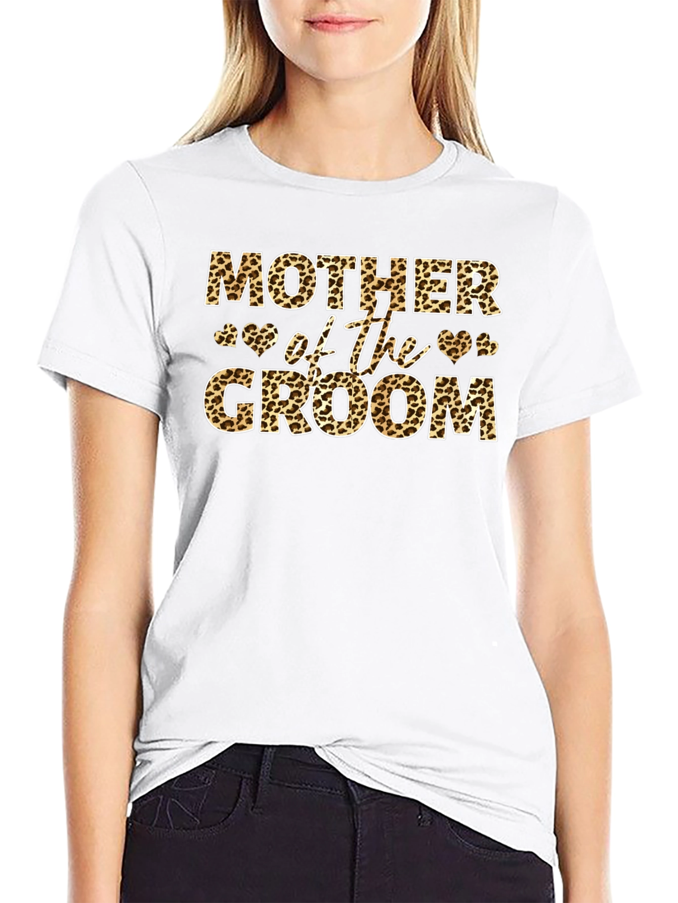 Mother of the Groom Leopard Print T-Shirt