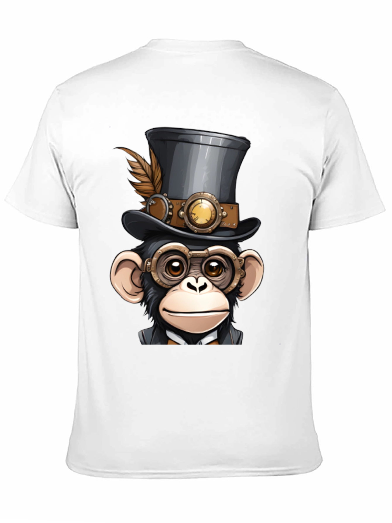 Steampunk Monkey T-Shirt - Fun & Unique Design