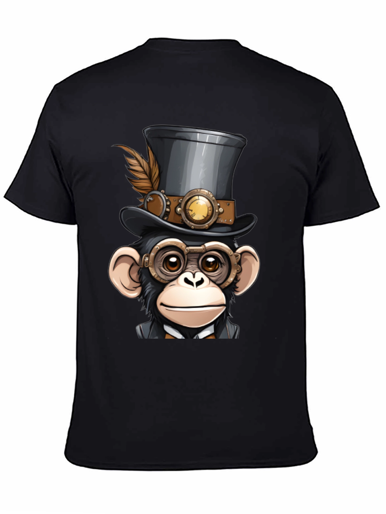 Steampunk Monkey T-Shirt - Fun & Unique Design