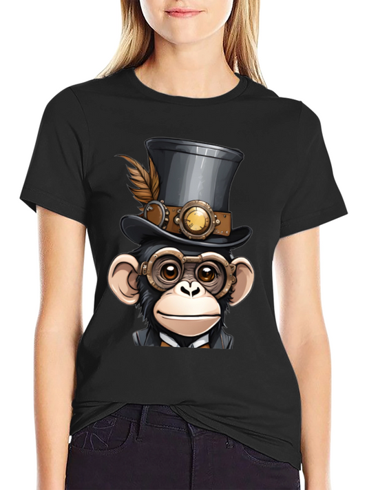 Steampunk Monkey T-Shirt - Fun & Unique Design