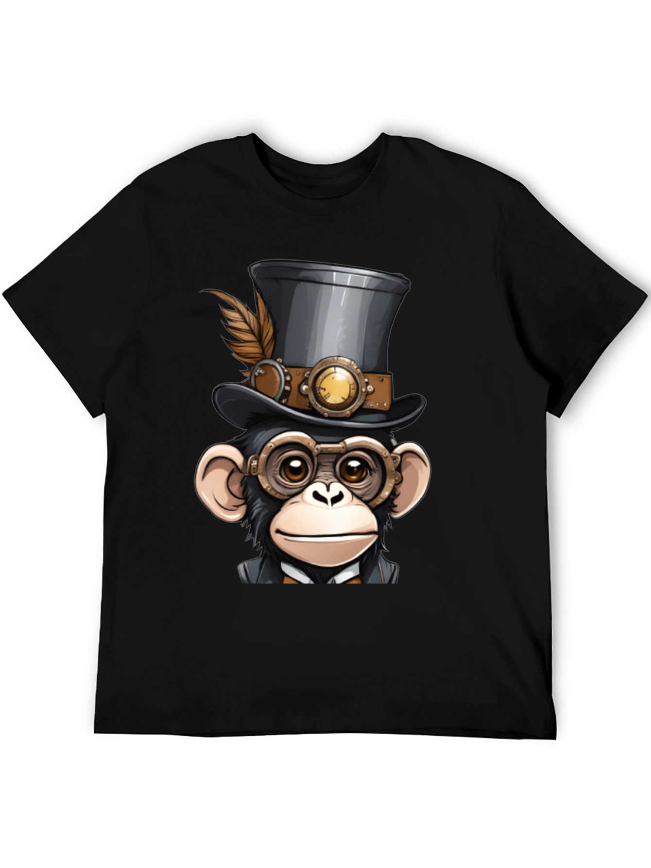 Steampunk Monkey T-Shirt - Fun & Unique Design