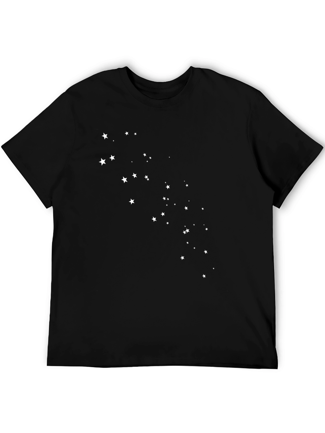 Starry Night Black T-Shirt - Casual & Stylish