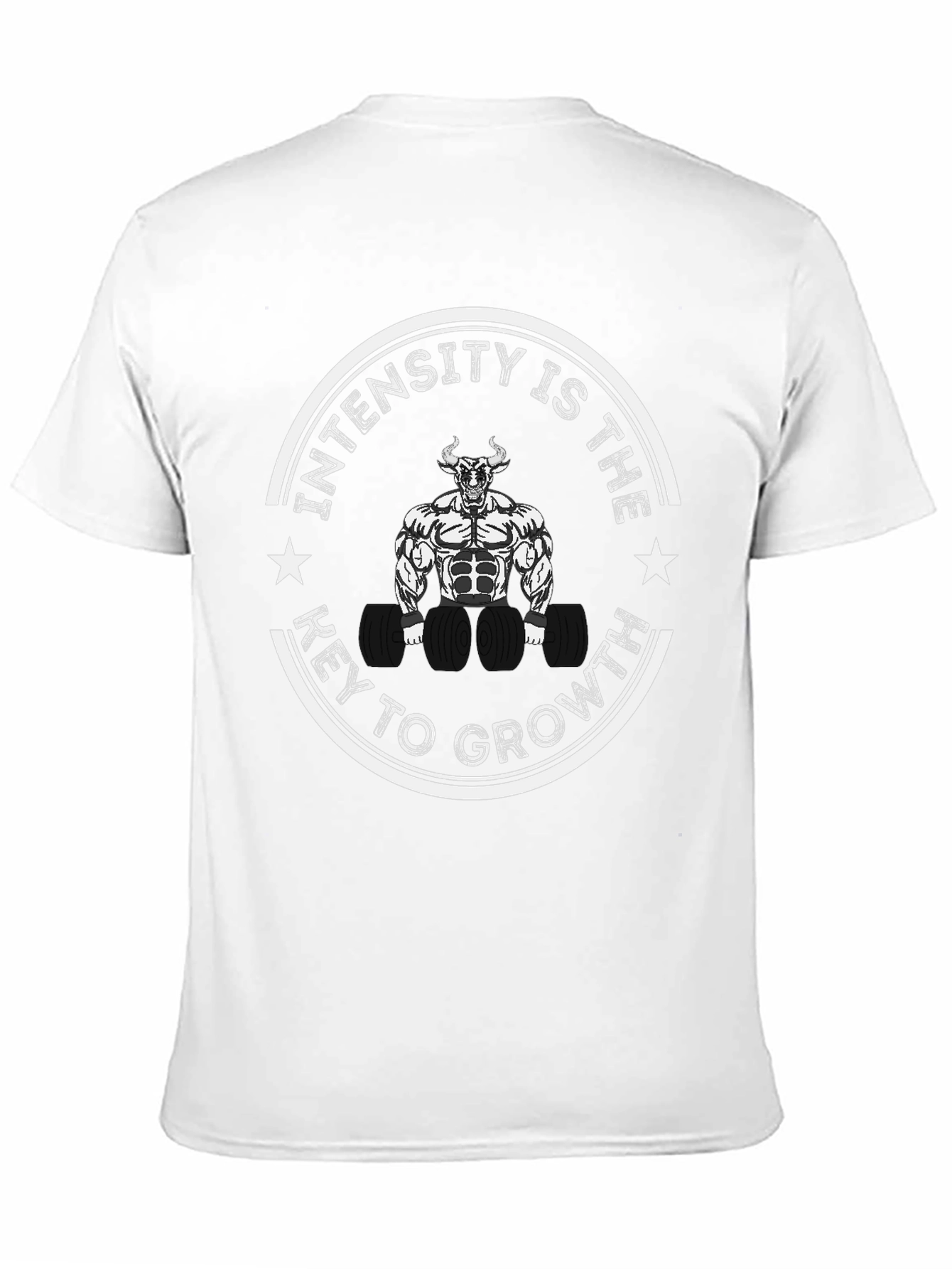 Intensity is the Key to Growth Black T-Shirt