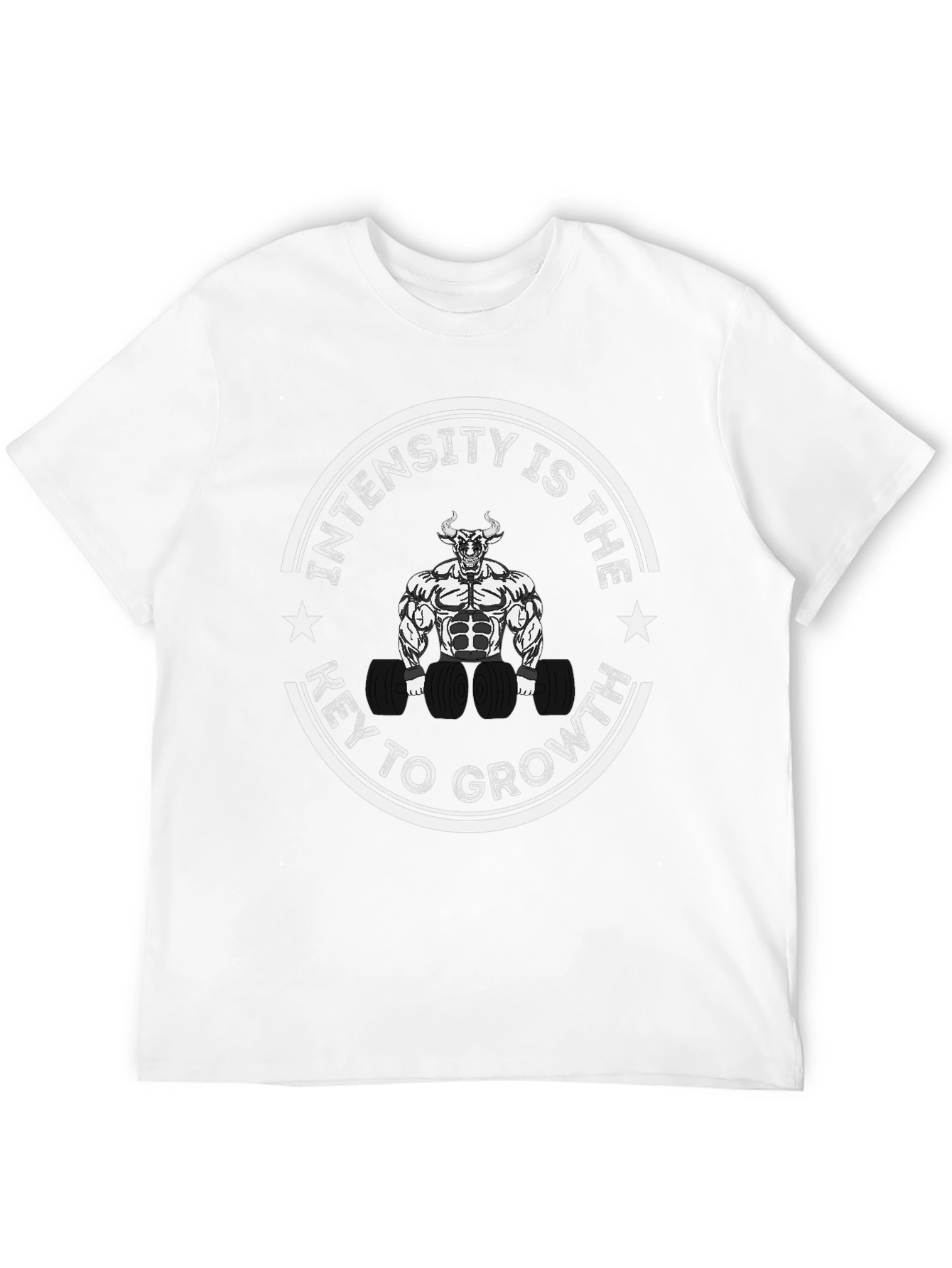 Intensity is the Key to Growth Black T-Shirt
