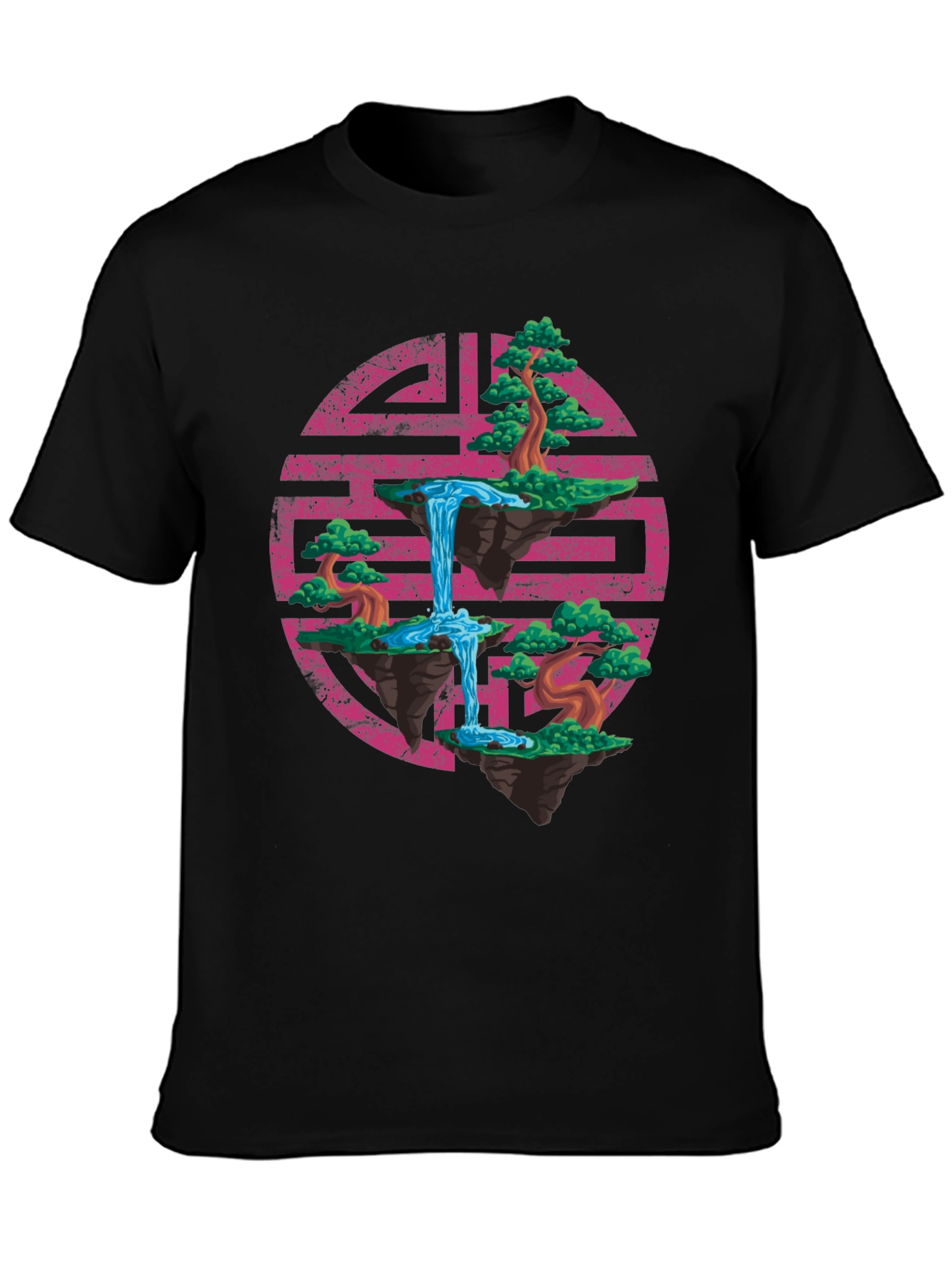 Floating Bonsai T-Shirt - Unique Graphic Tee