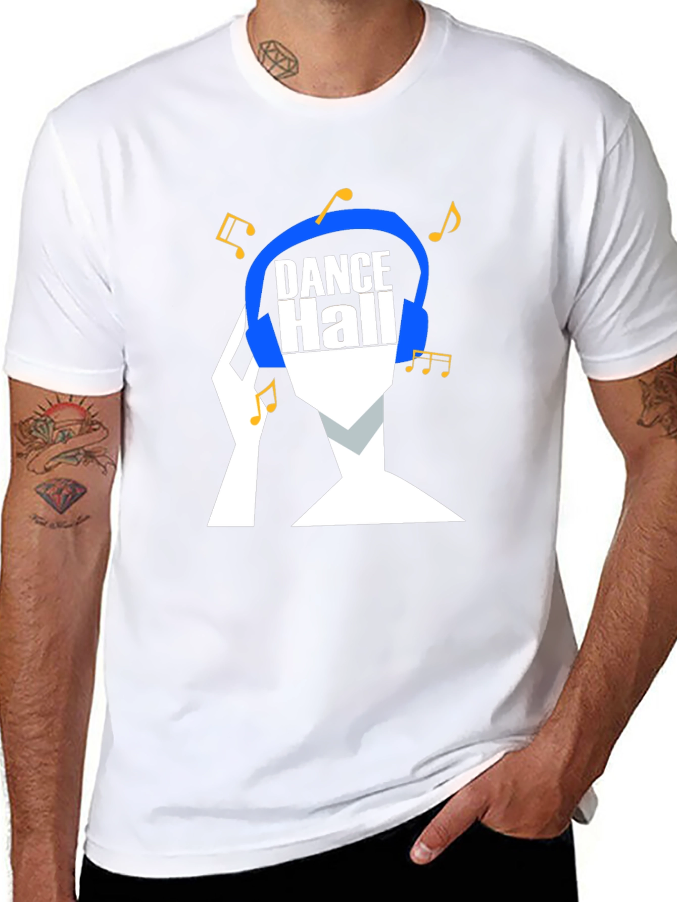 Dance Hall Music T-Shirt - Cool Graphic Tee