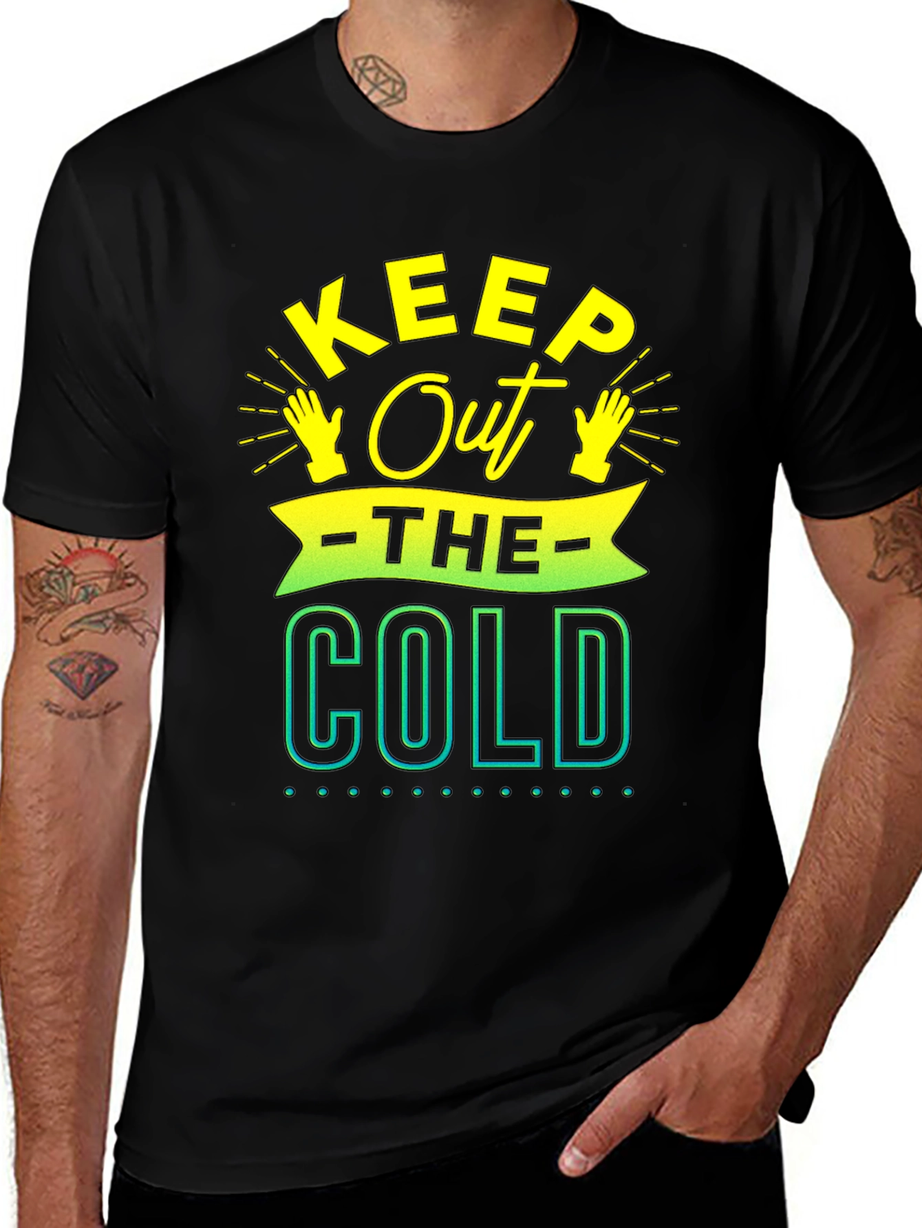 Keep Out The Cold Graphic Tee