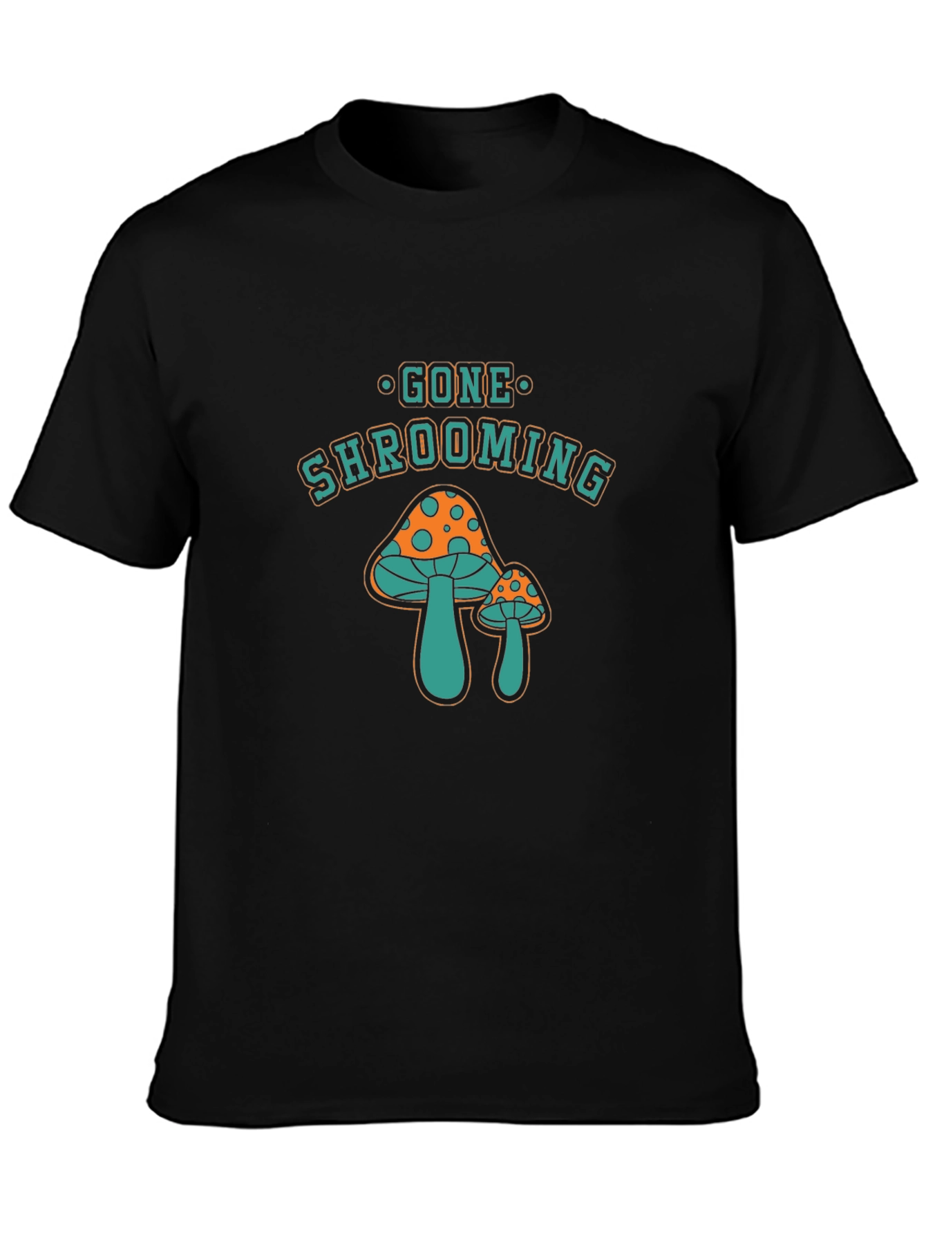 Gone Shrooming Graphic T-Shirt Mushroom Tee