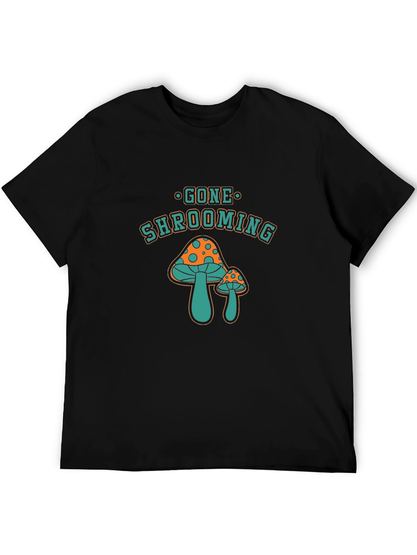 Gone Shrooming Graphic T-Shirt Mushroom Tee