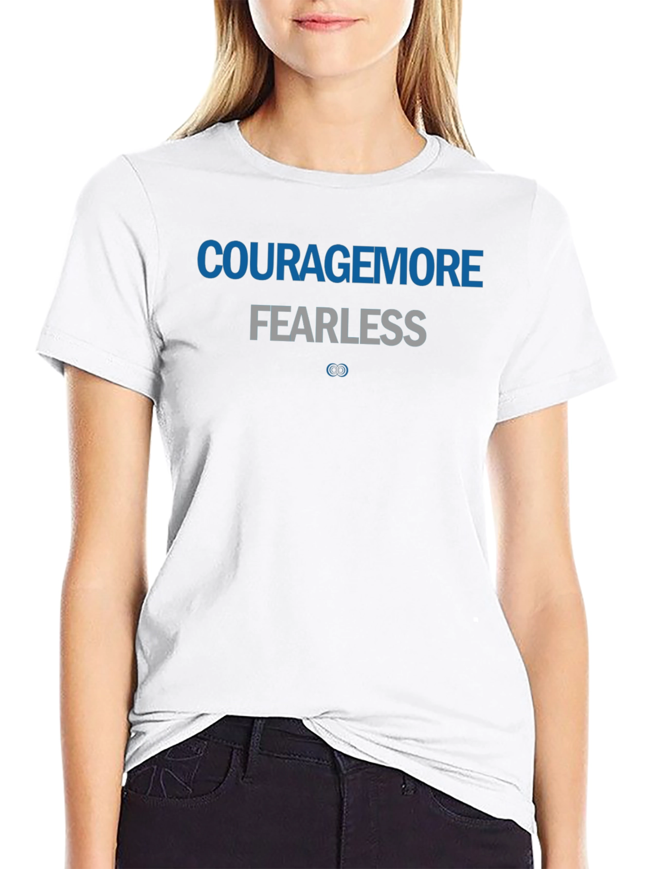 Courage More Fearless Graphic T-Shirt