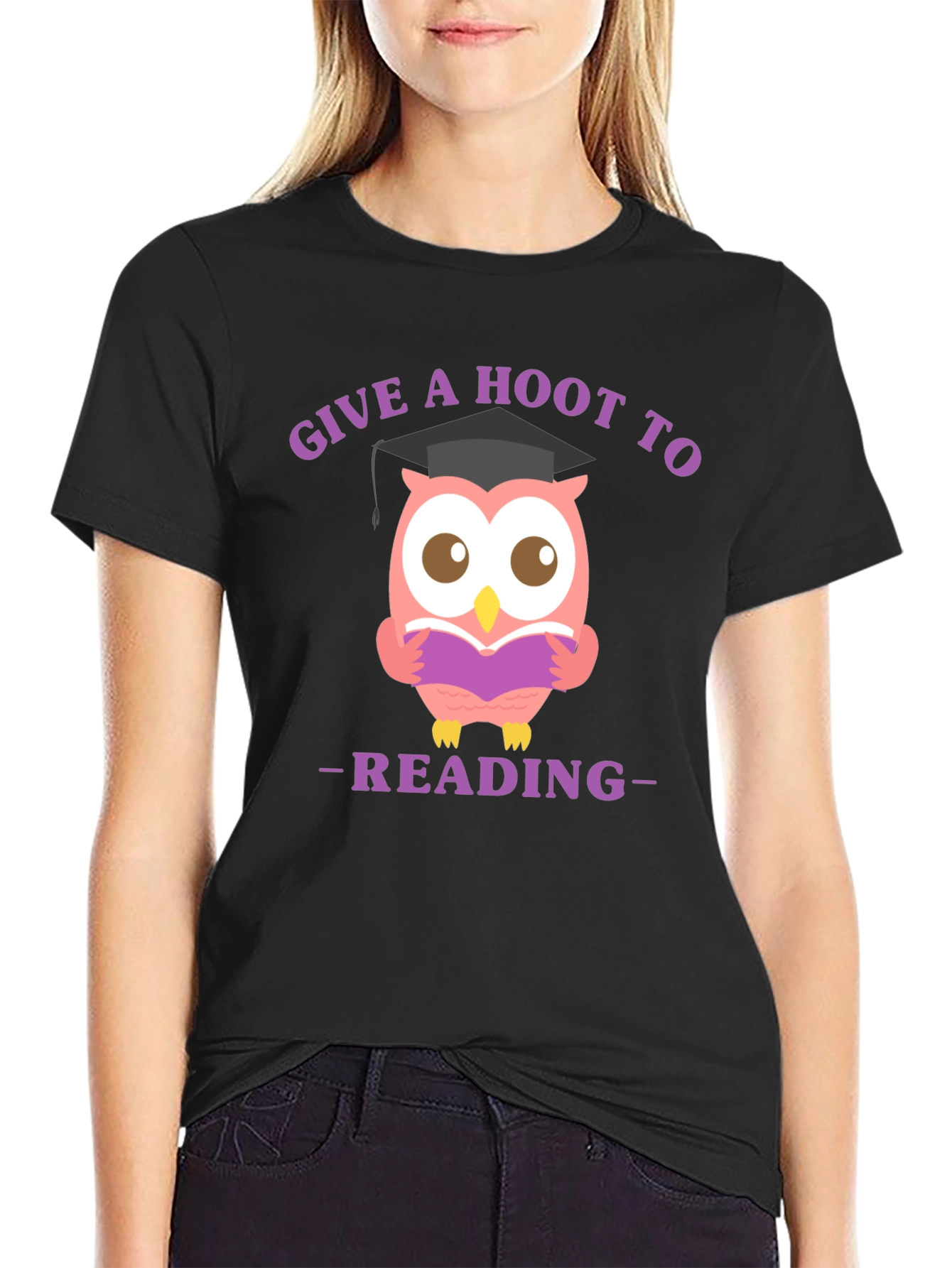 Give A Hoot To Reading T-Shirt