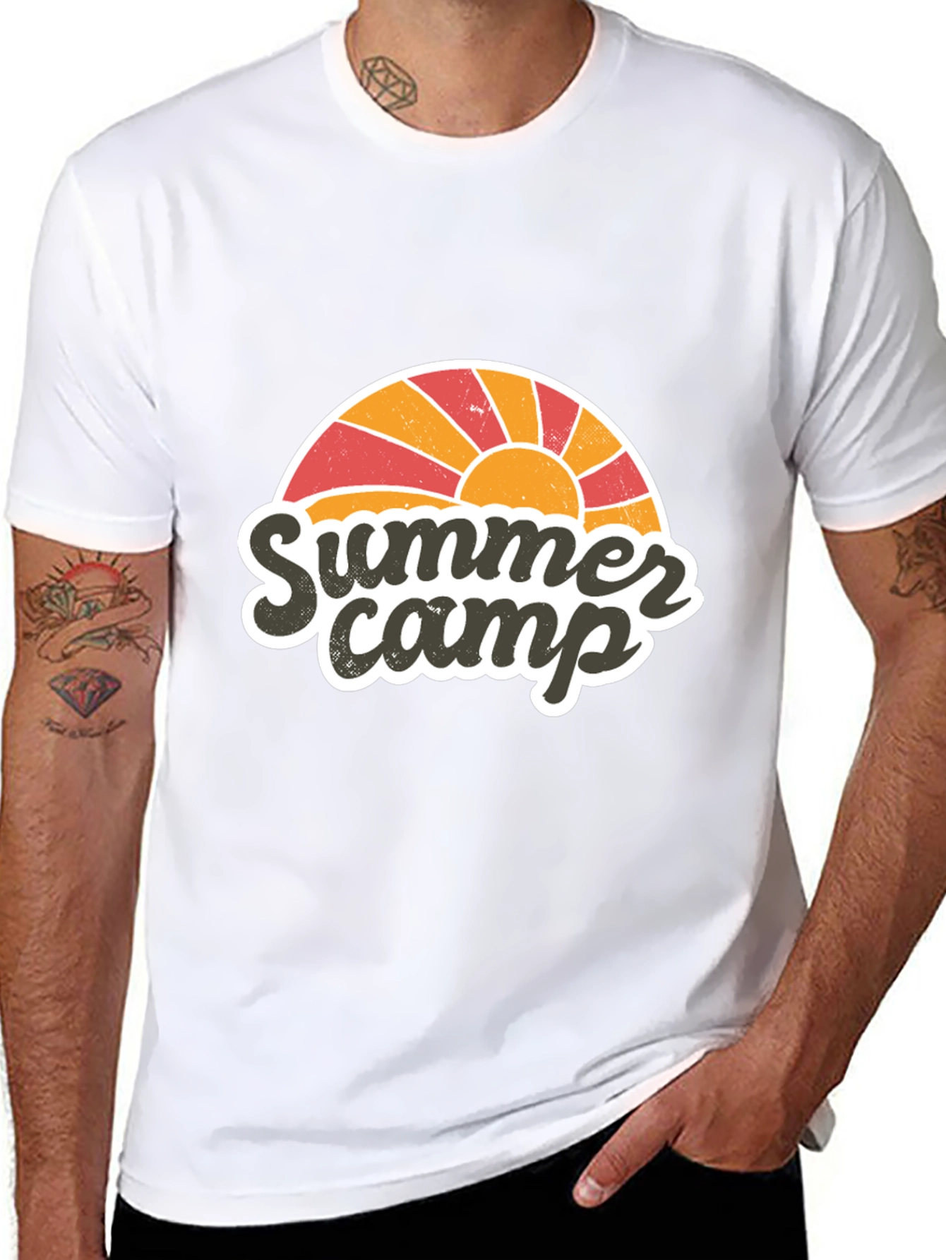 Summer Camp Retro Graphic Tee