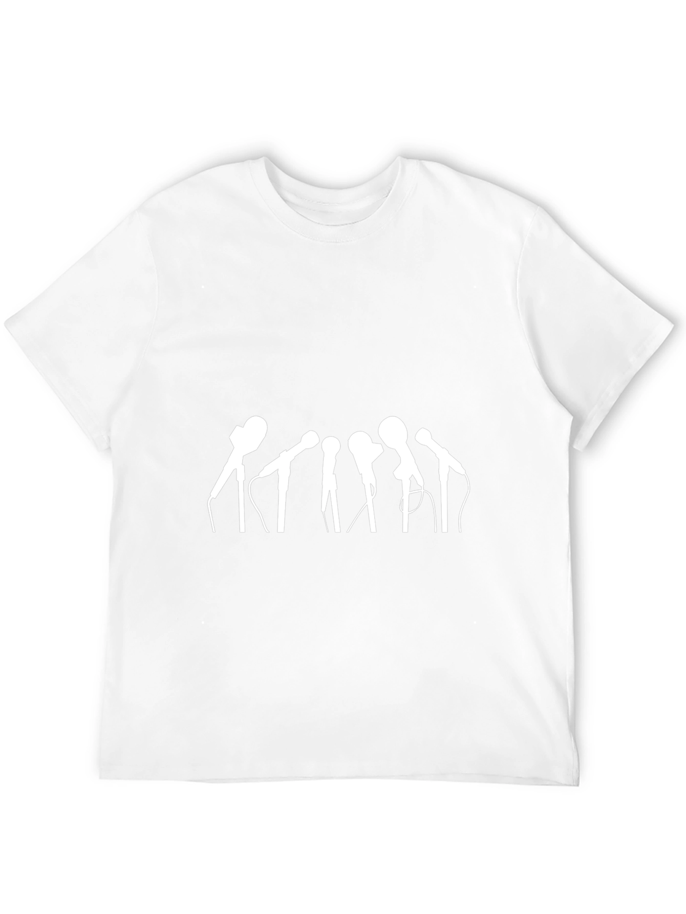 Microphone Array Graphic Tee - Black