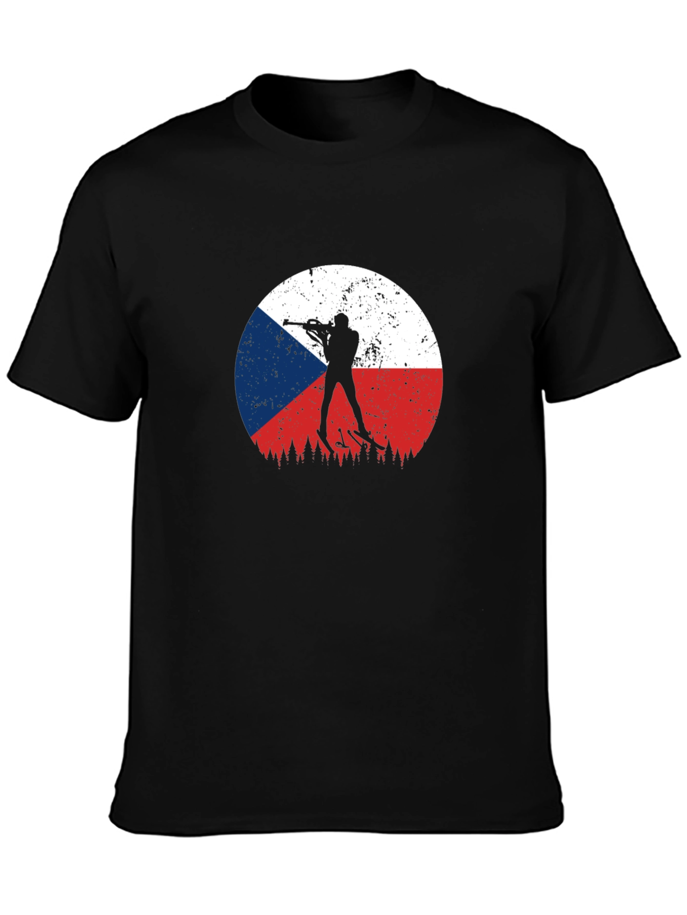 Czech Biathlon Silhouette T-Shirt