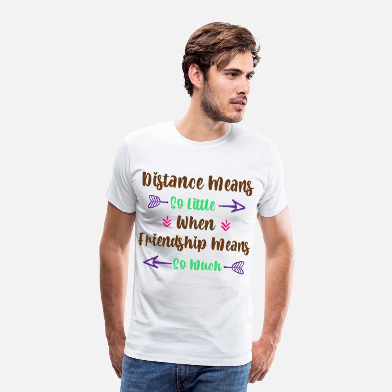 Distance Means so Little when Friendship Means so