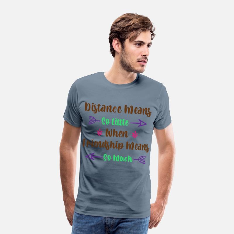 Distance Means so Little when Friendship Means so