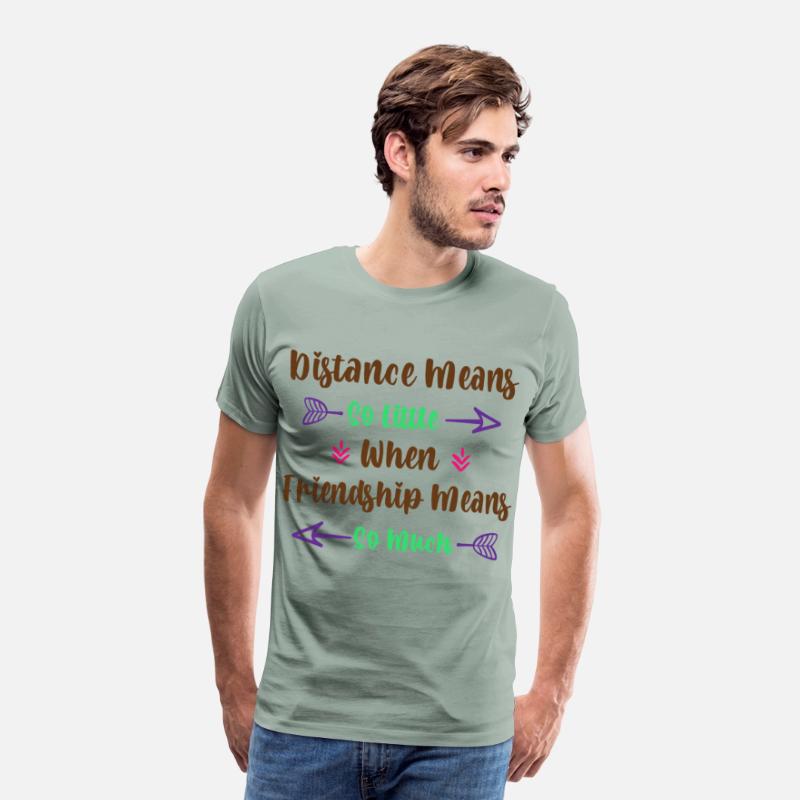Distance Means so Little when Friendship Means so