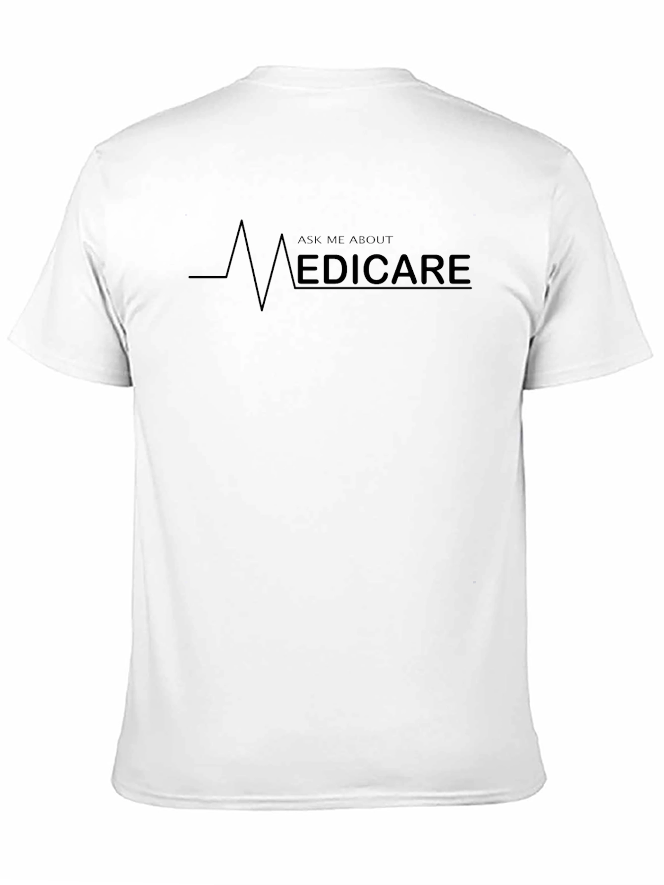 Ask Me About Medicare T-Shirt - Black