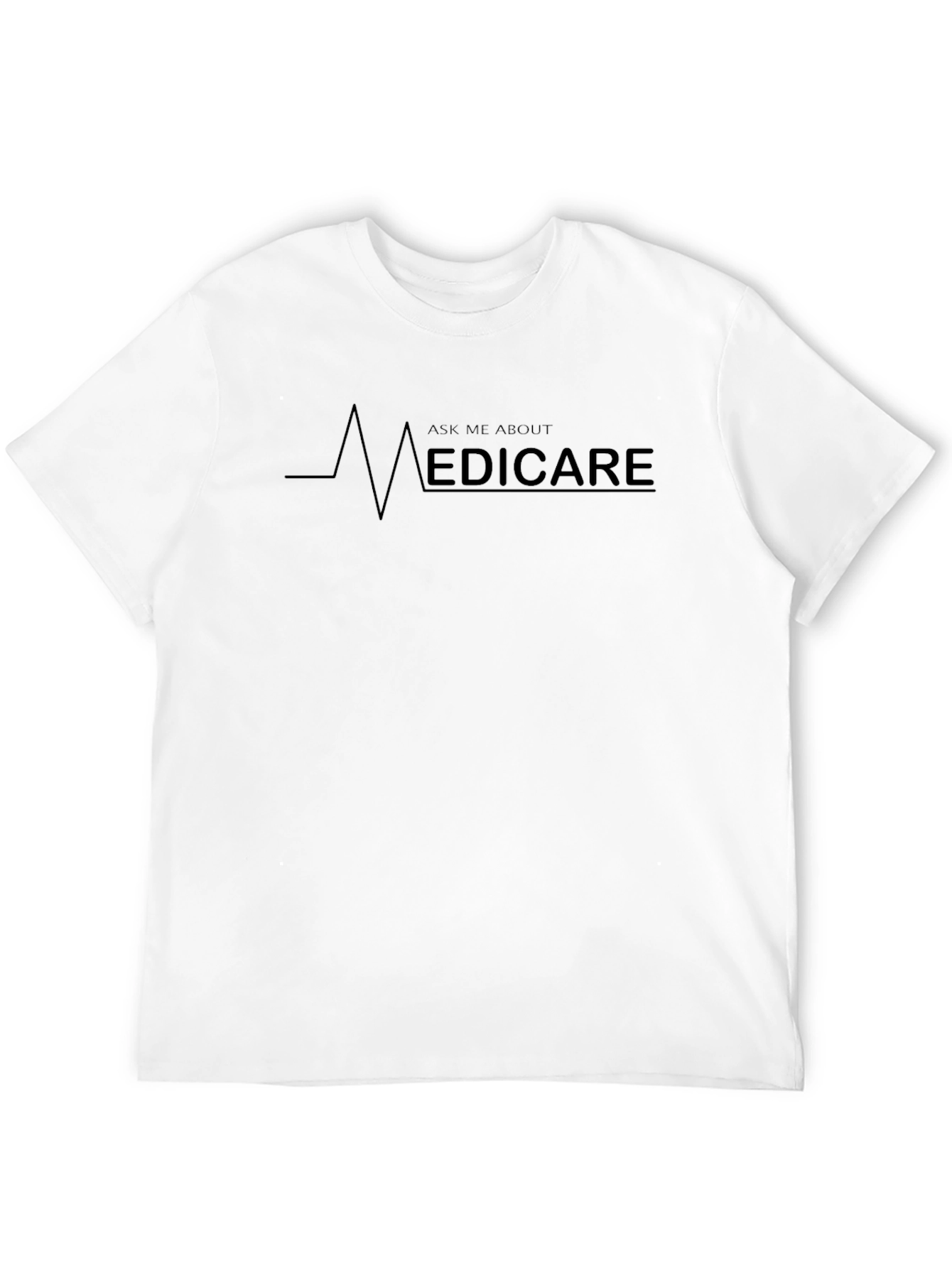 Ask Me About Medicare T-Shirt - Black