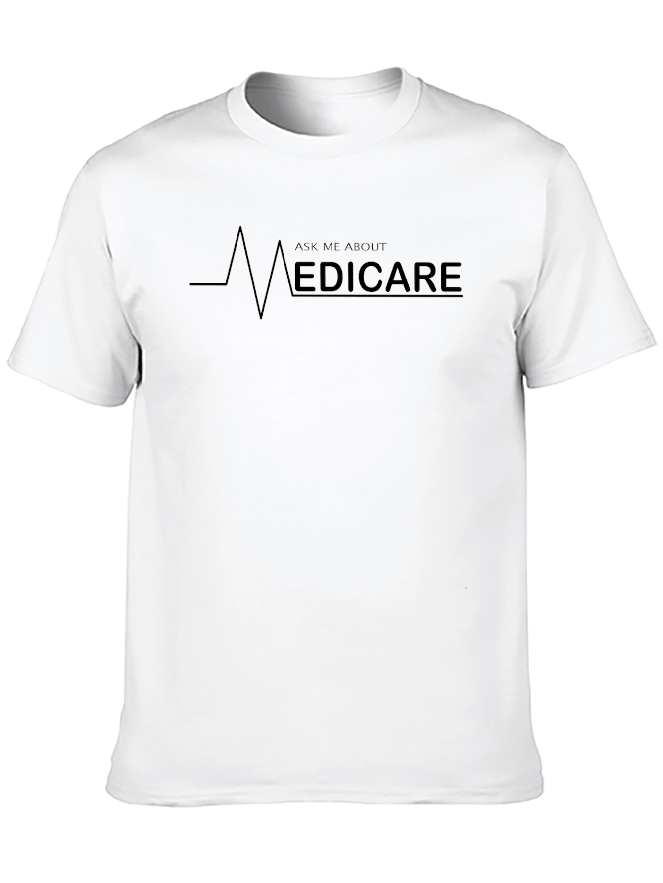 Ask Me About Medicare T-Shirt - Black