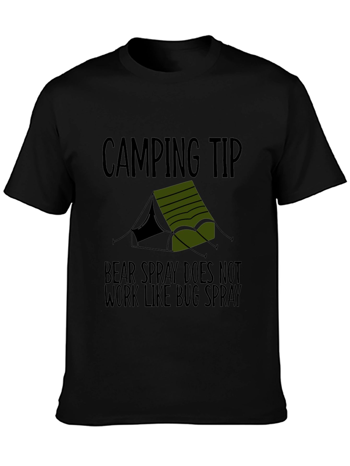 Camping Tip Bear Spray T-Shirt