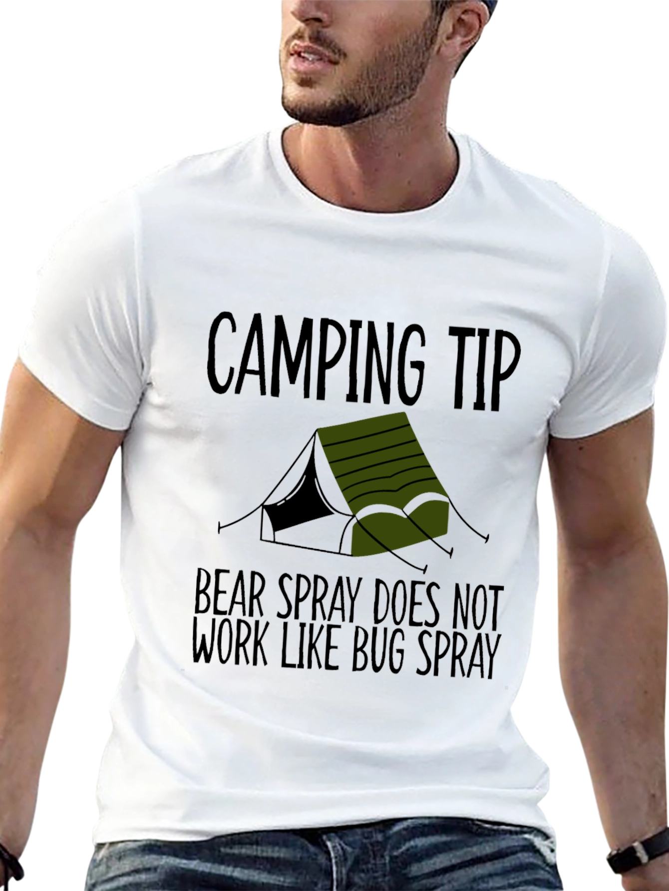Camping Tip Bear Spray T-Shirt