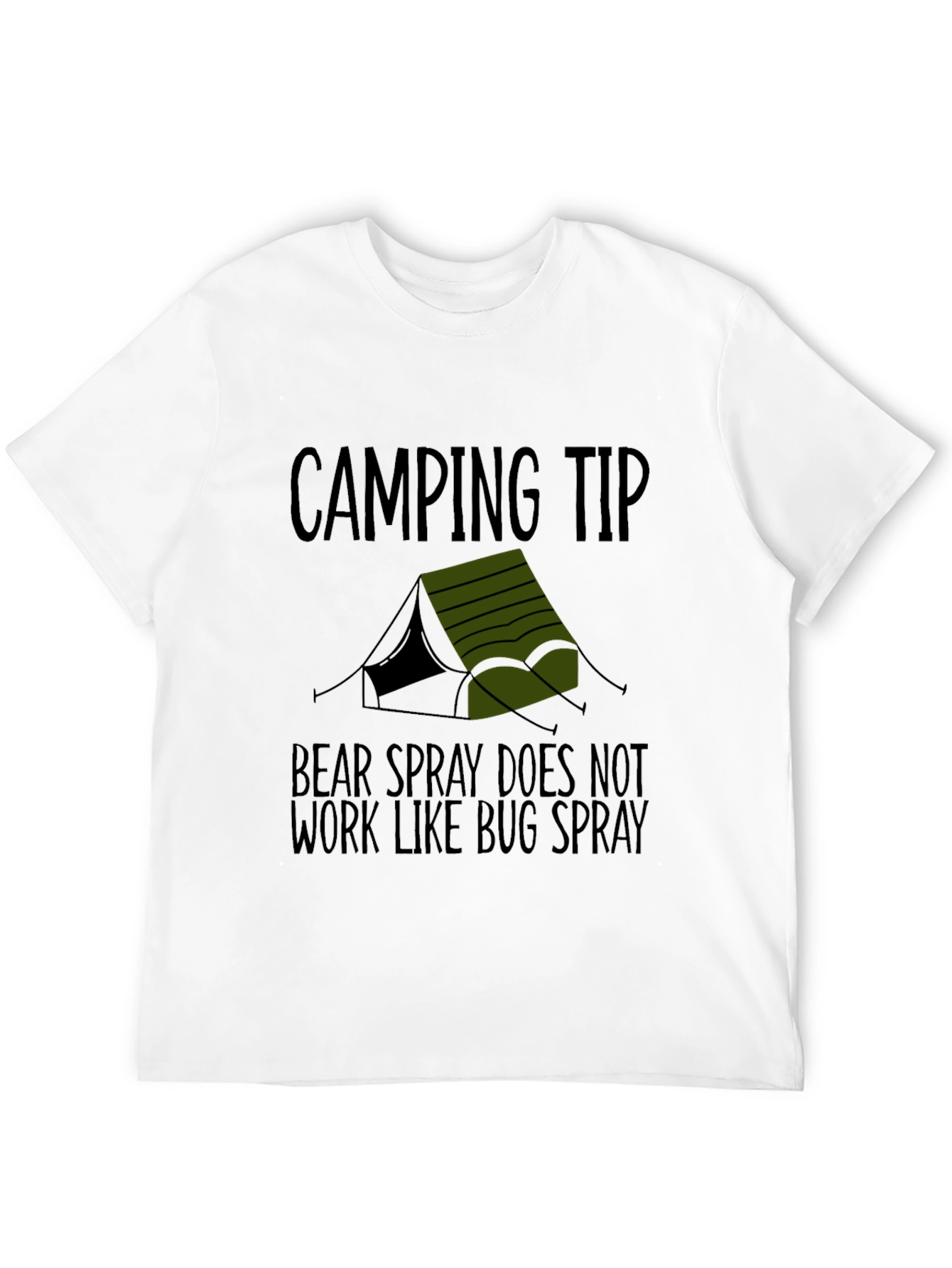 Camping Tip Bear Spray T-Shirt