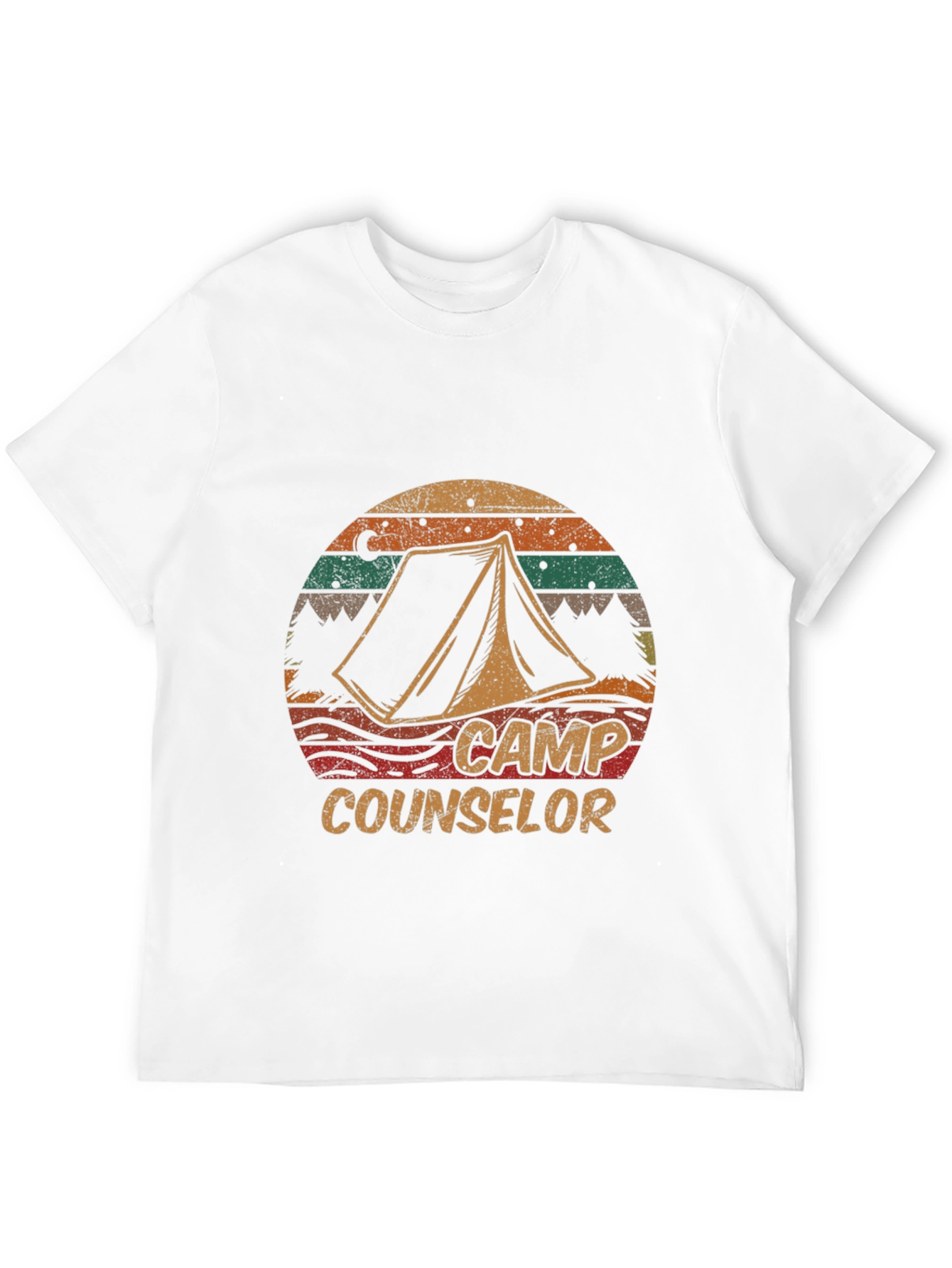 Camp Counselor Retro T-Shirt - Camping Tee