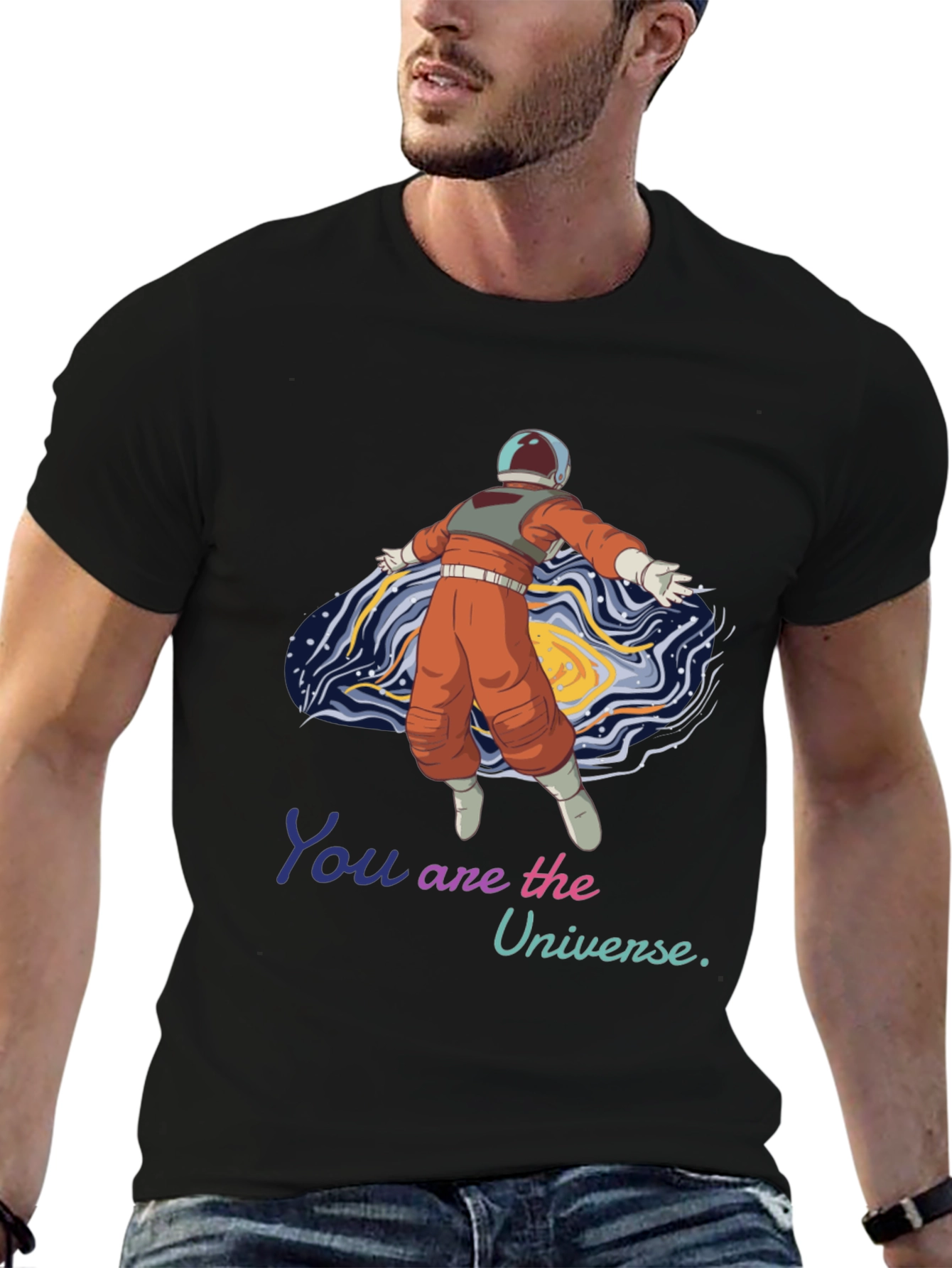 Astronaut Galaxy T-Shirt - You are the Universe Tee