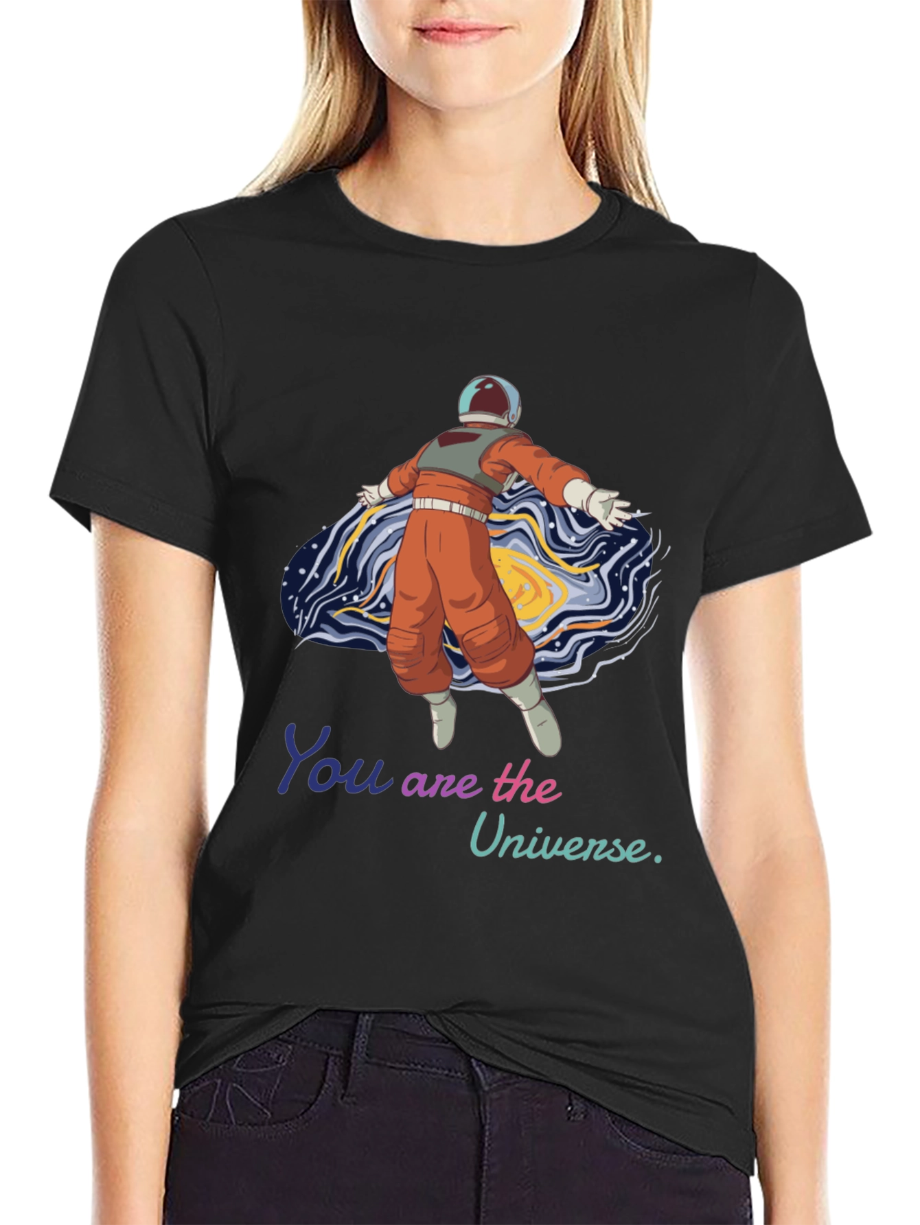 Astronaut Galaxy T-Shirt - You are the Universe Tee