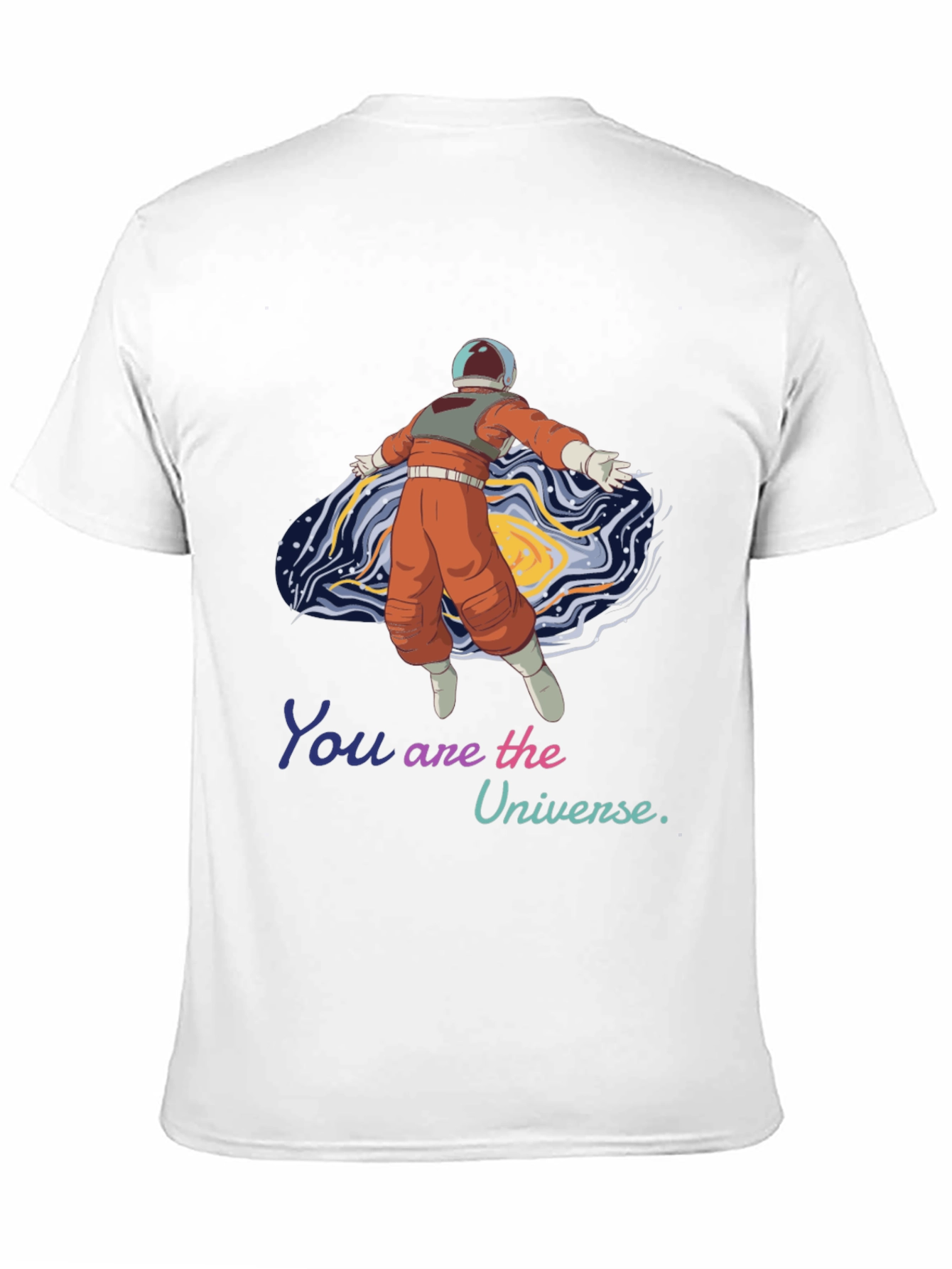 Astronaut Galaxy T-Shirt - You are the Universe Tee
