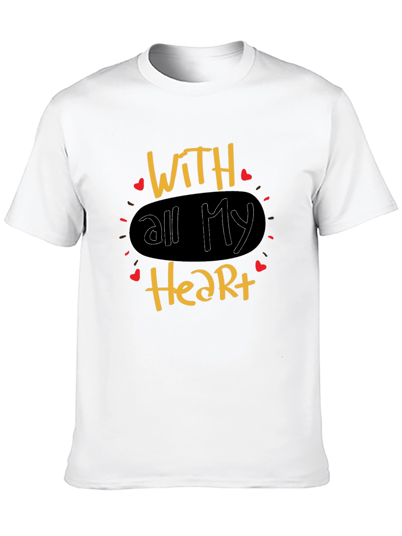 With All My Heart Graphic Tee