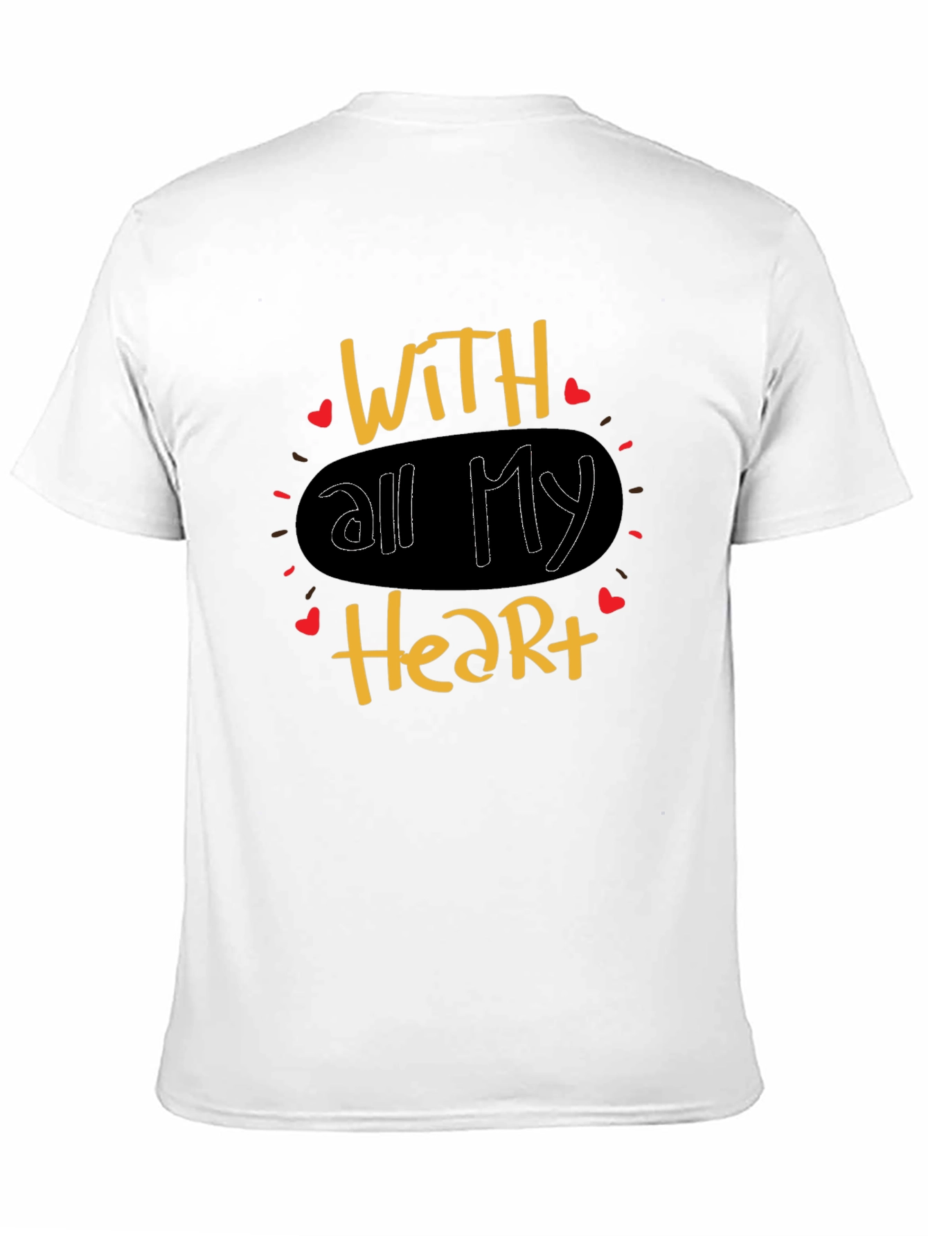 With All My Heart Graphic Tee