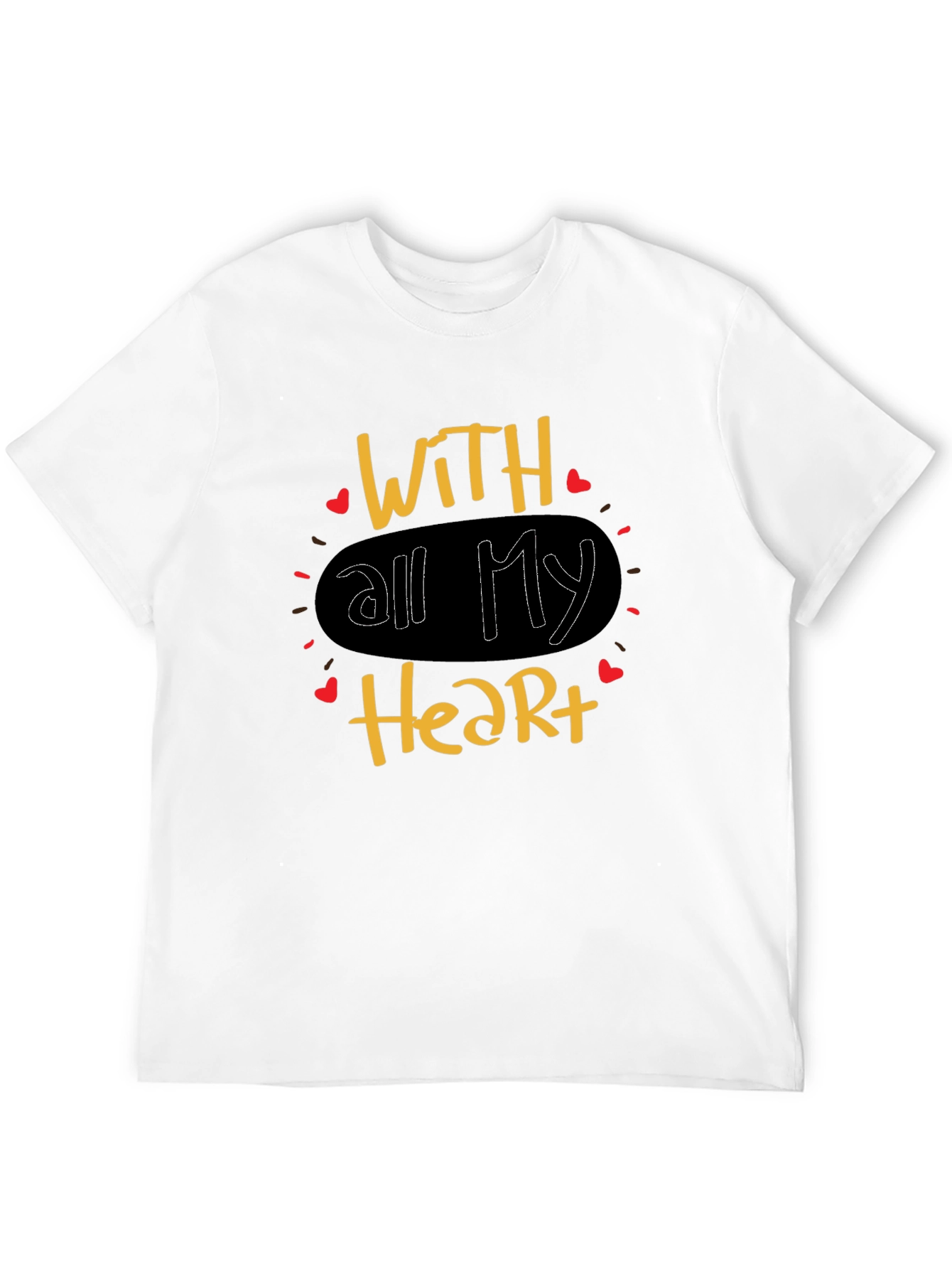 With All My Heart Graphic Tee